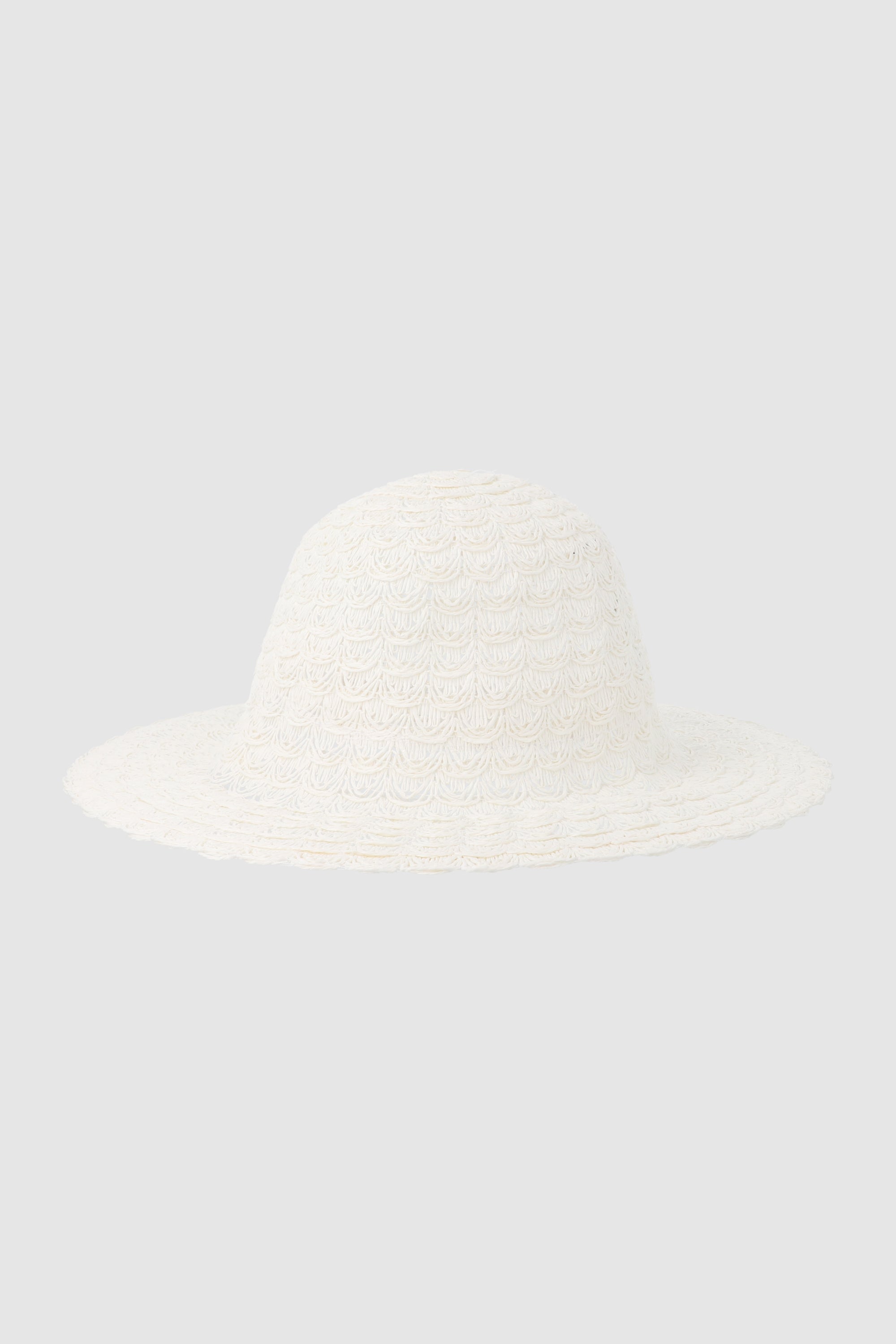 BUCKET HAT Fabric WHITE