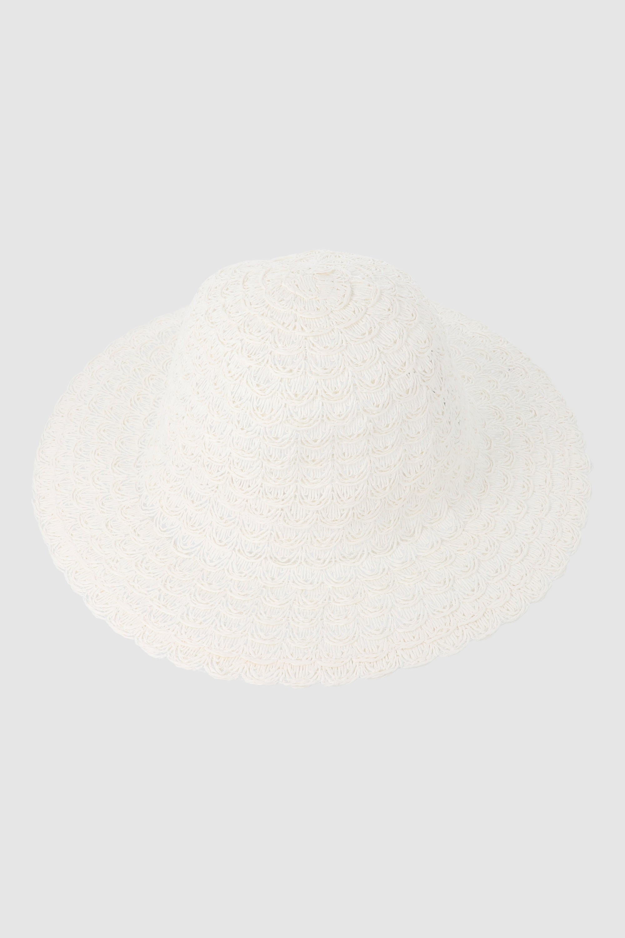 BUCKET HAT Fabric WHITE