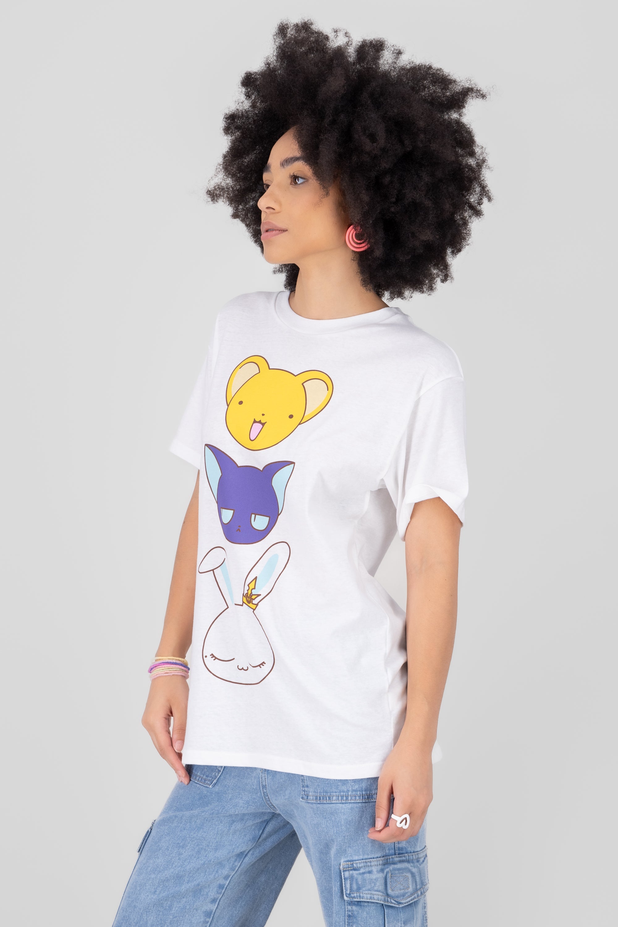 Playera kero spinel momo BLANCO