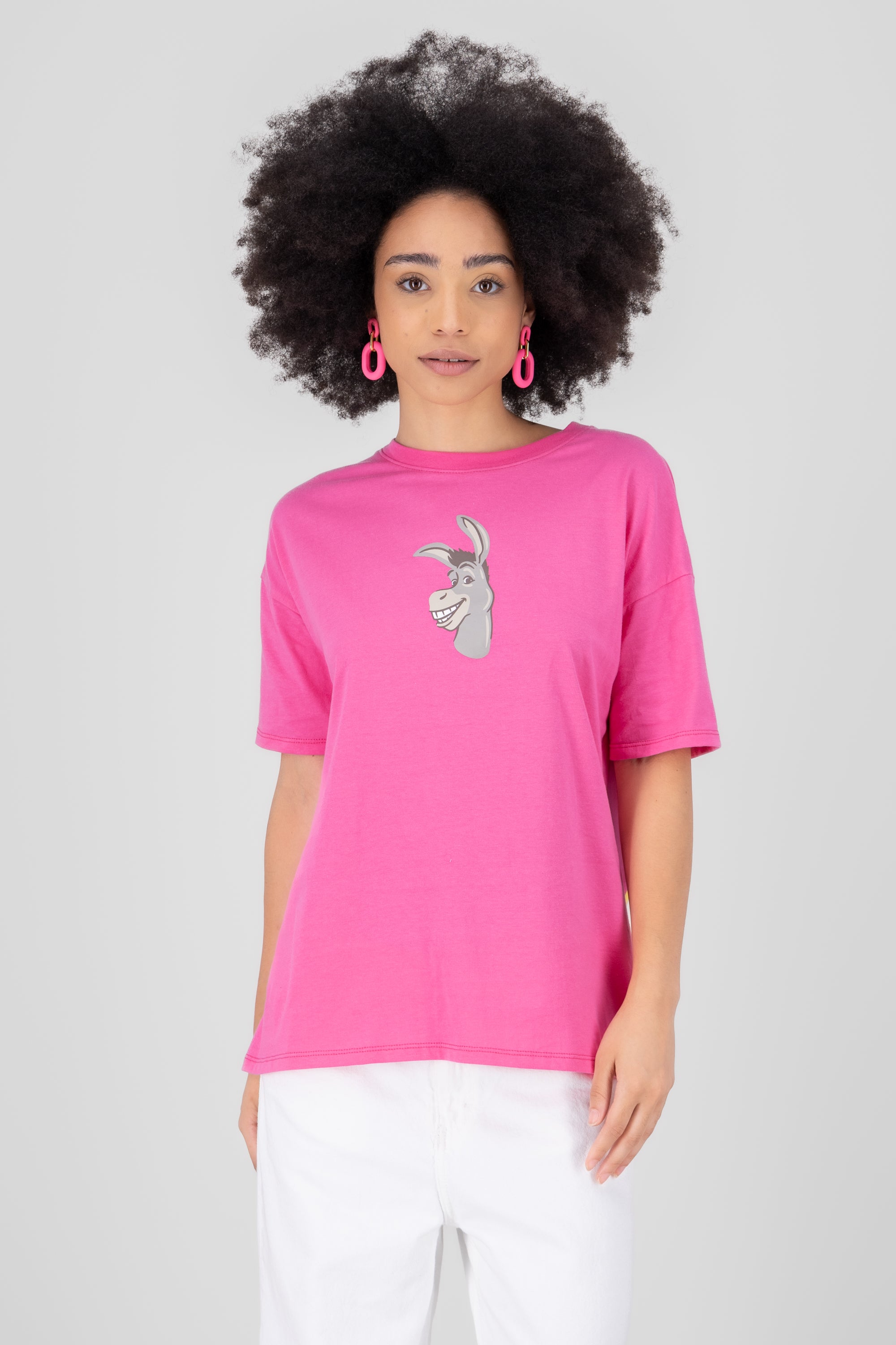 Playera shrek burro ROSA