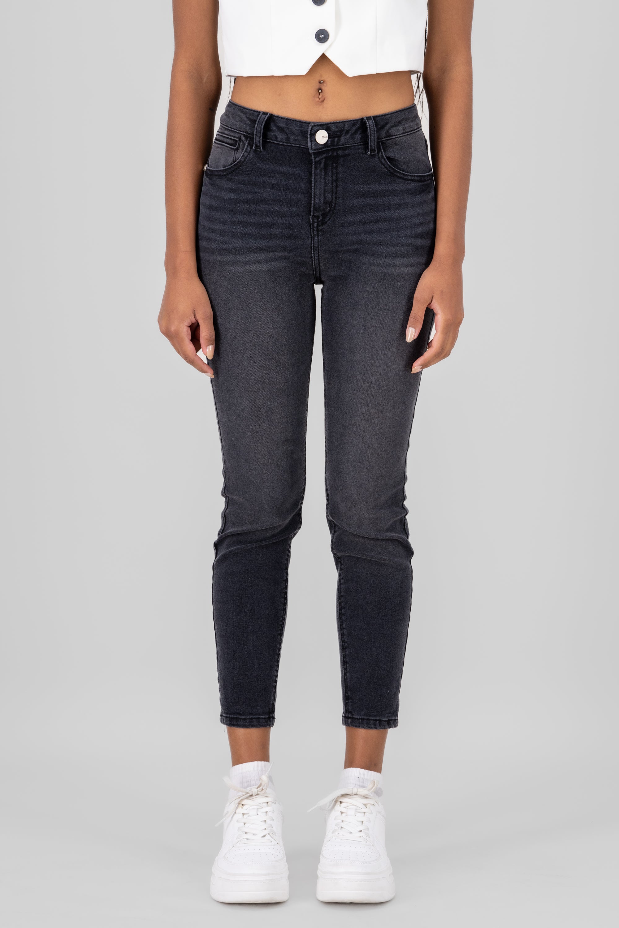 Skinny jeans Dark gray