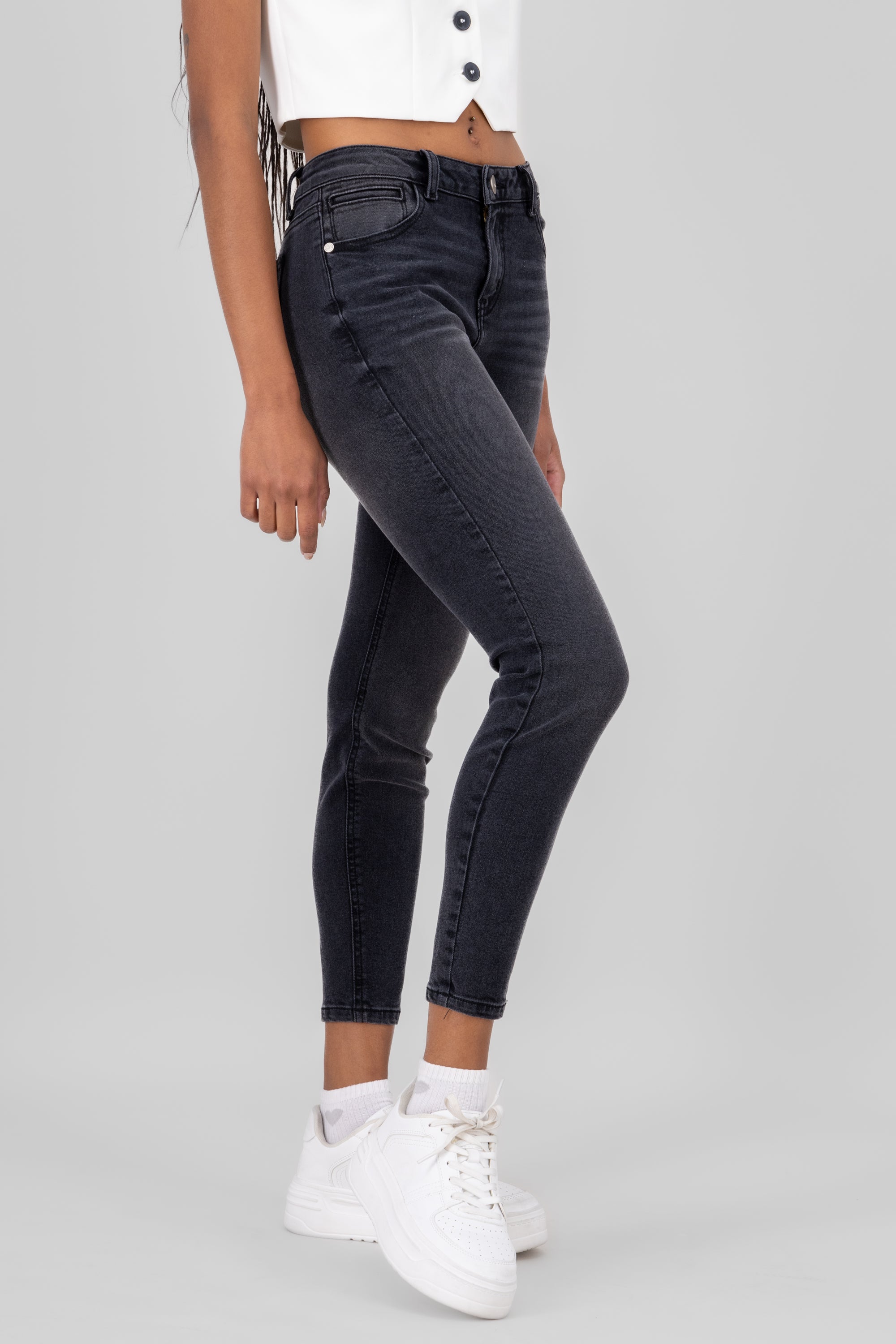 Skinny jeans Dark gray