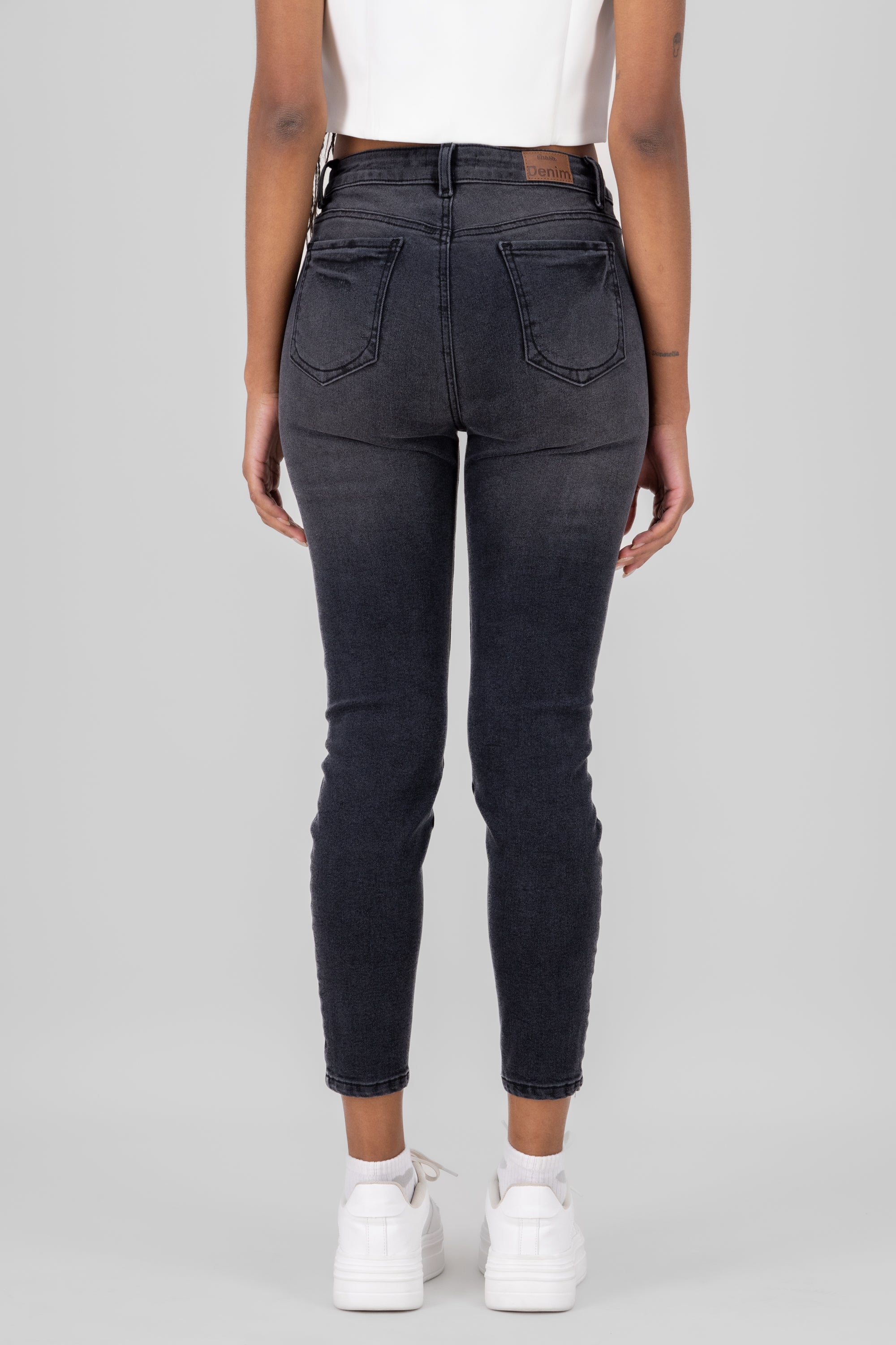 Skinny jeans Dark gray