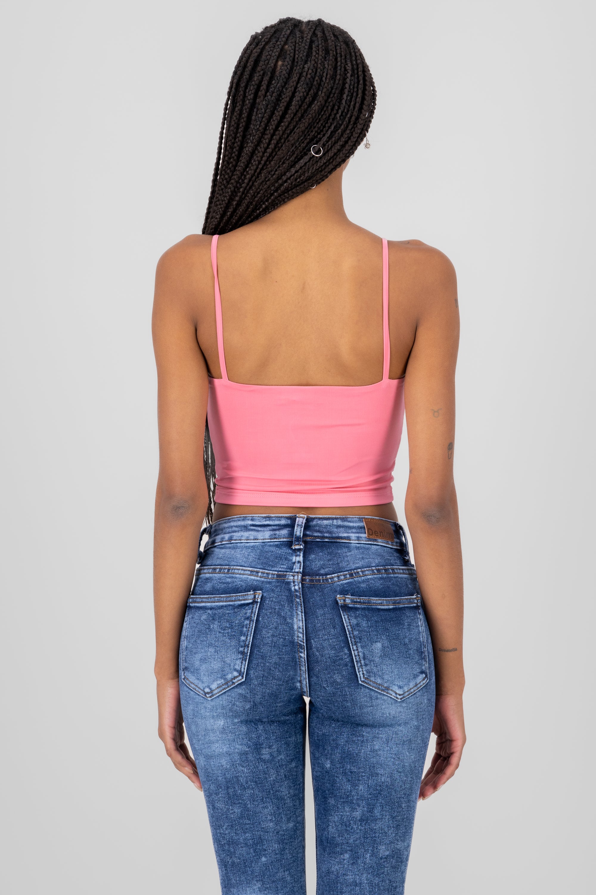 Top draped braces PINK