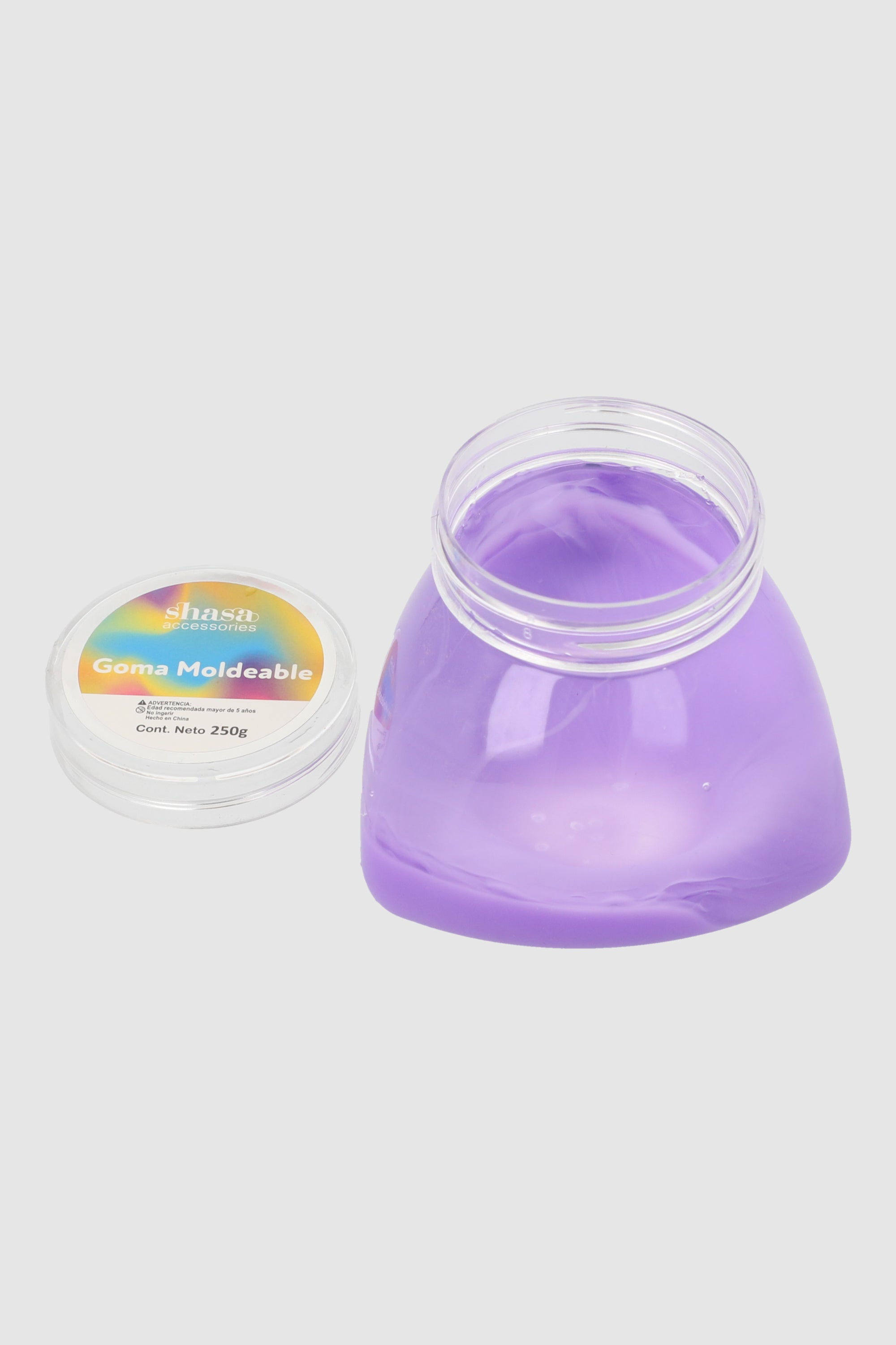 Slime bote triangular MORADO