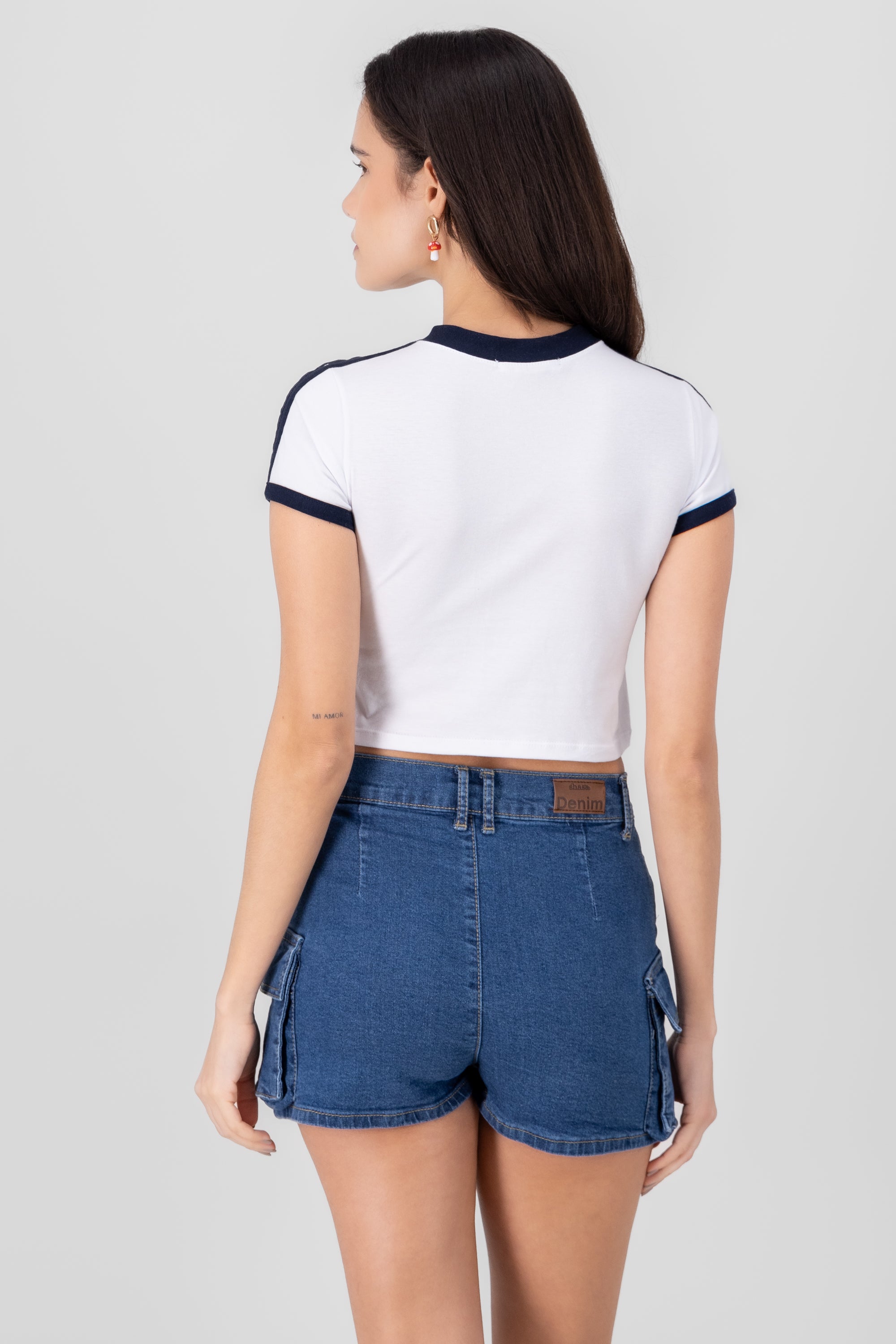 RAQUETA RAQUETA SHORT T -shirt White Combo