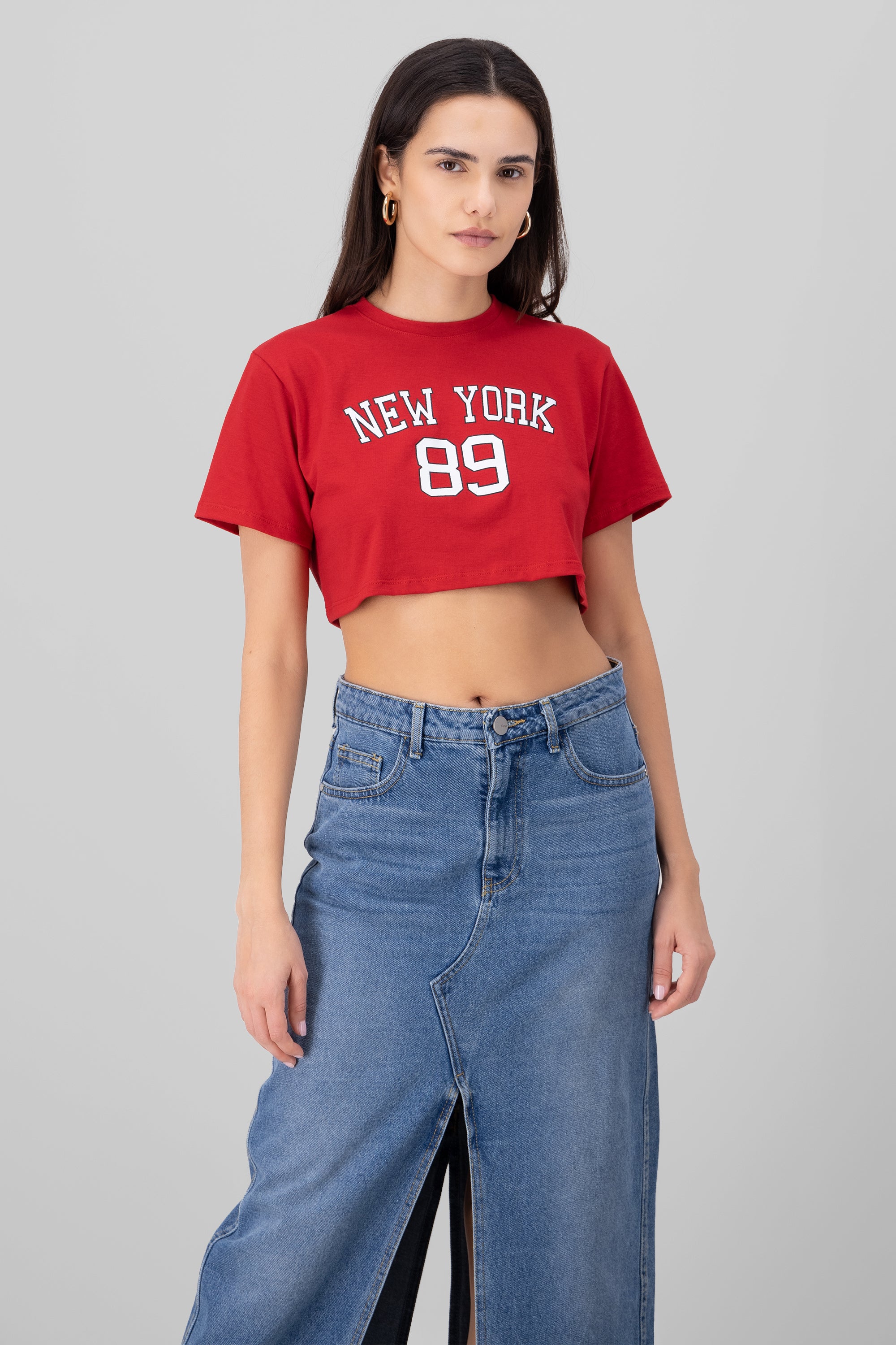 Short shirt ny 89 Combo red