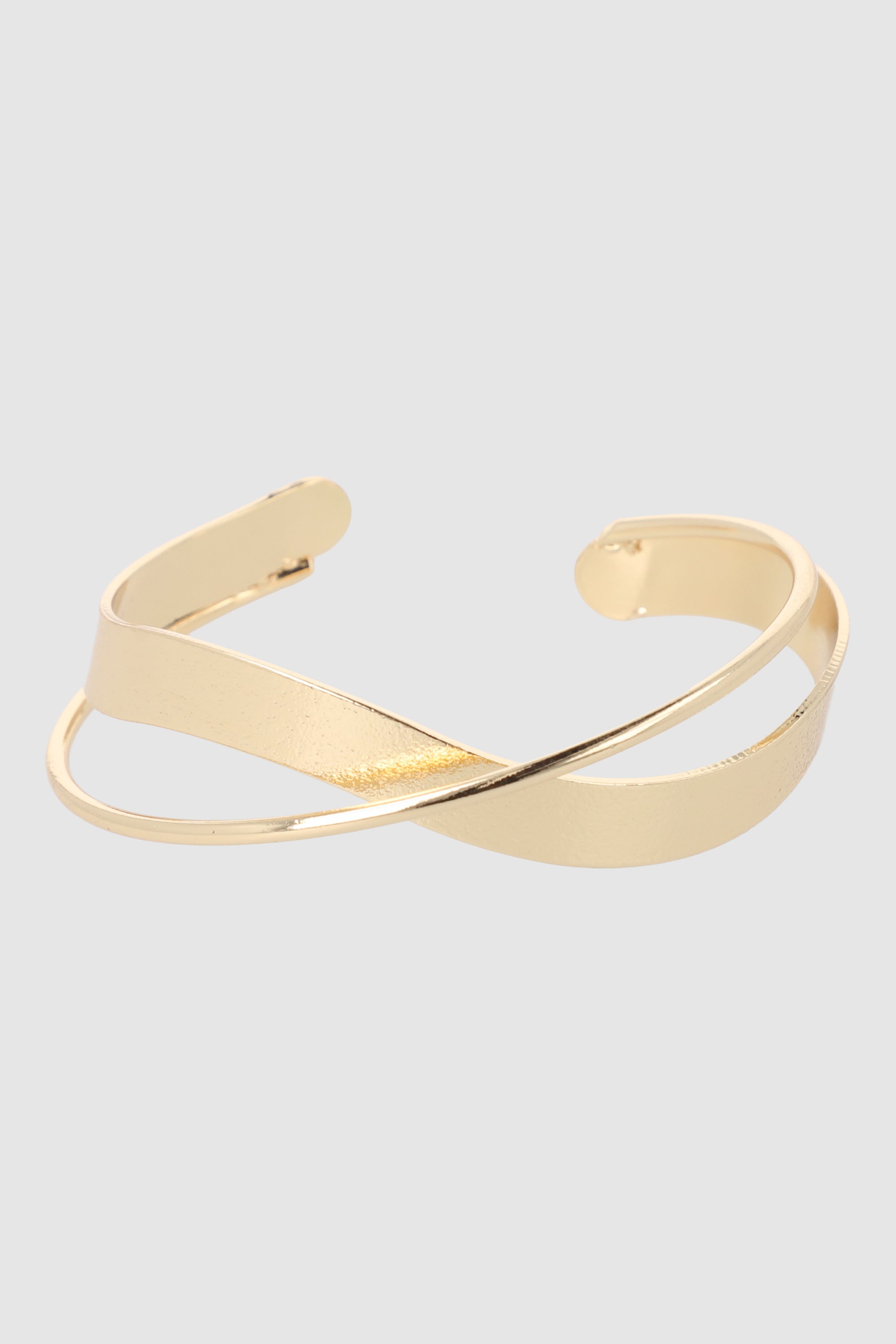 CUFF CRUZADO METAL ORO