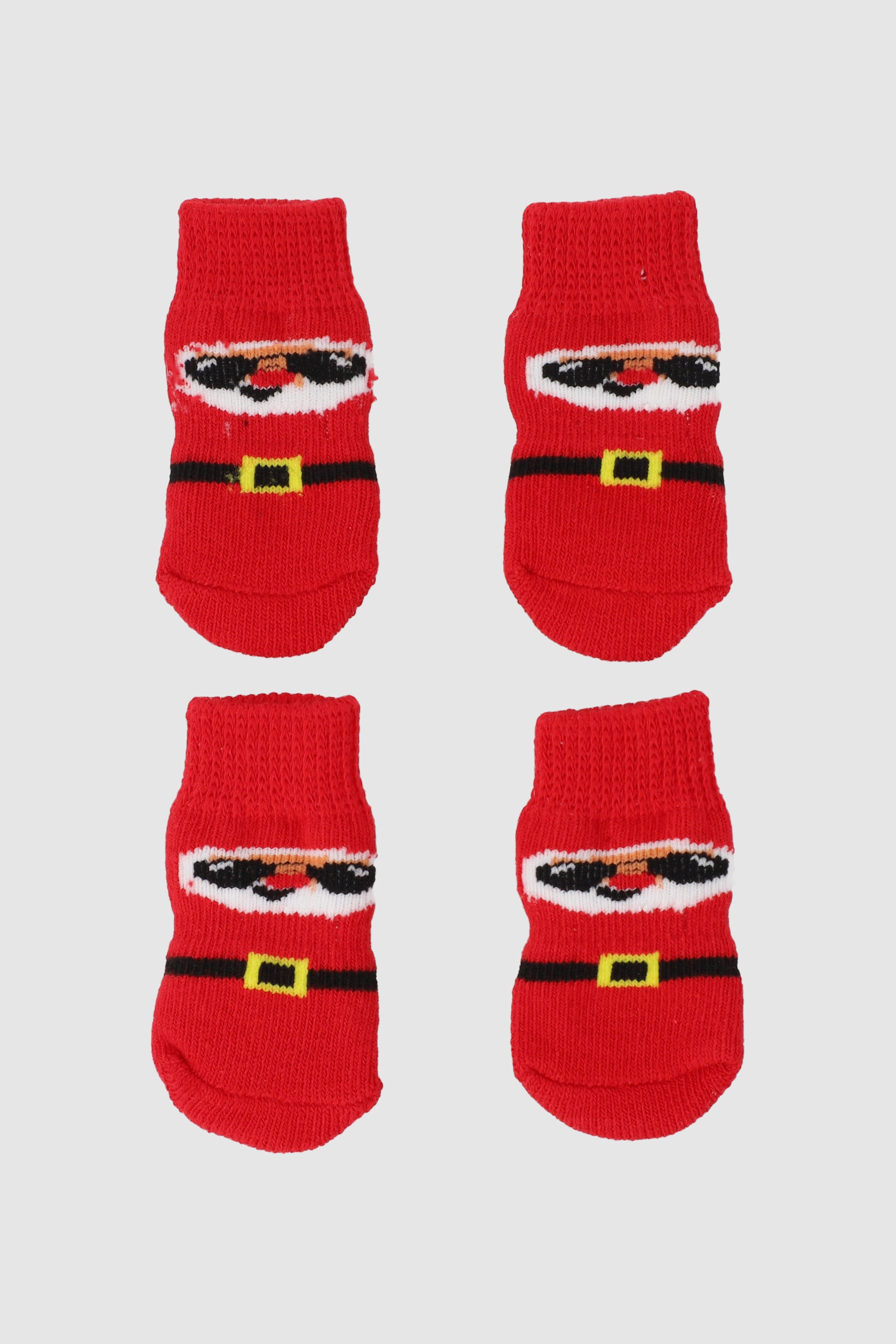 Calcetines para mascota navideños ROJO