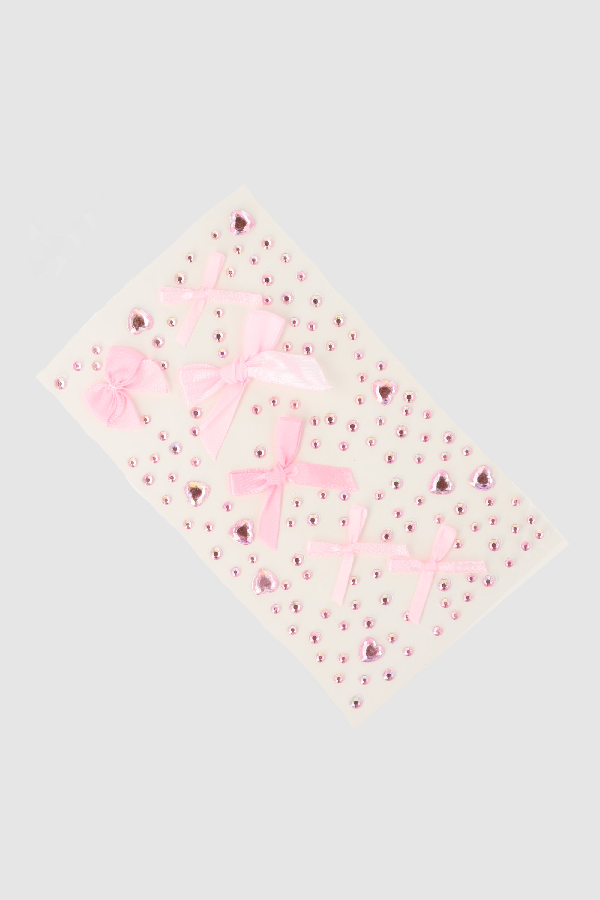 Brillos faciales con moños PALO DE ROSA