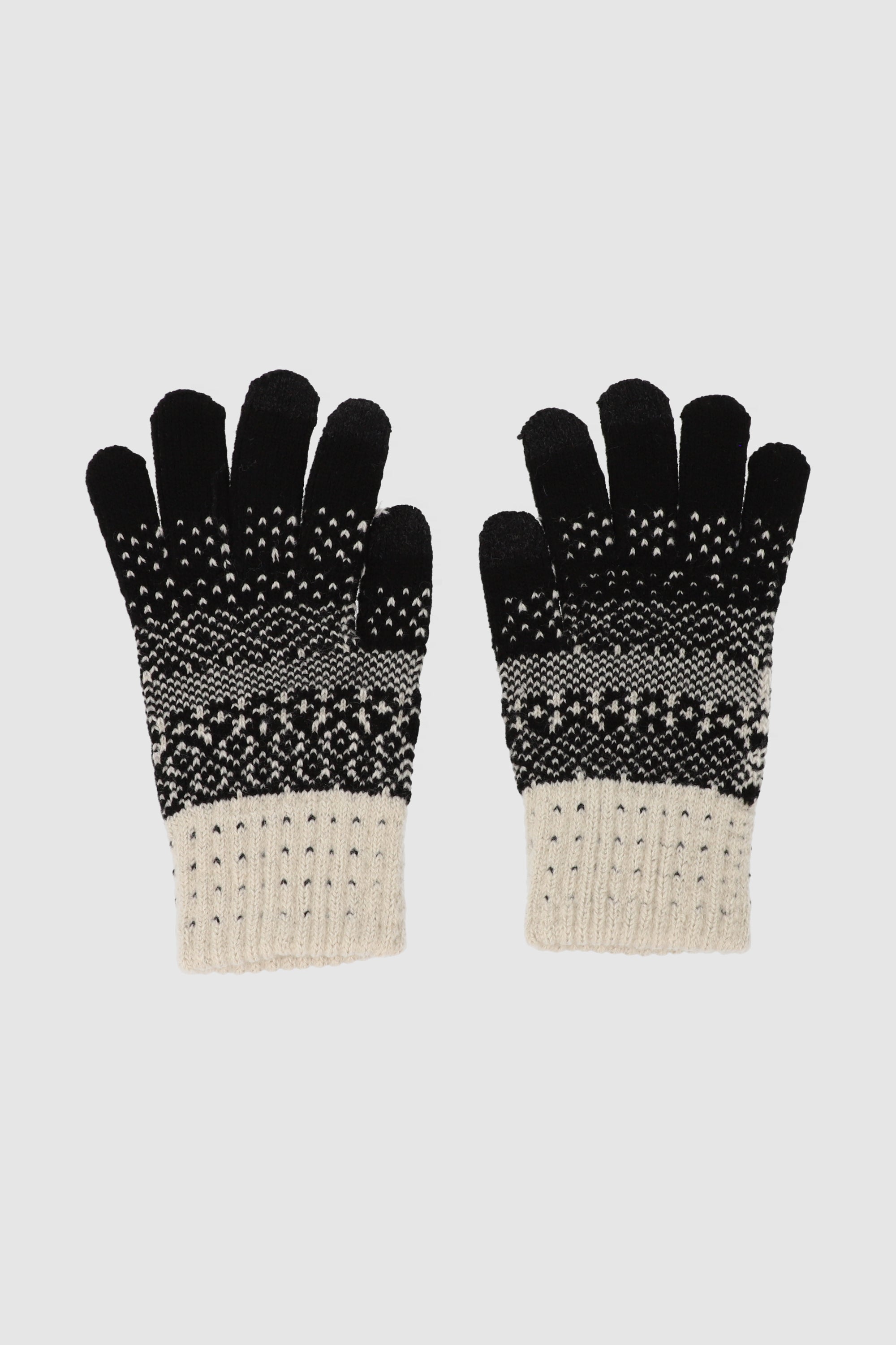 Mini flake gloves BLACK