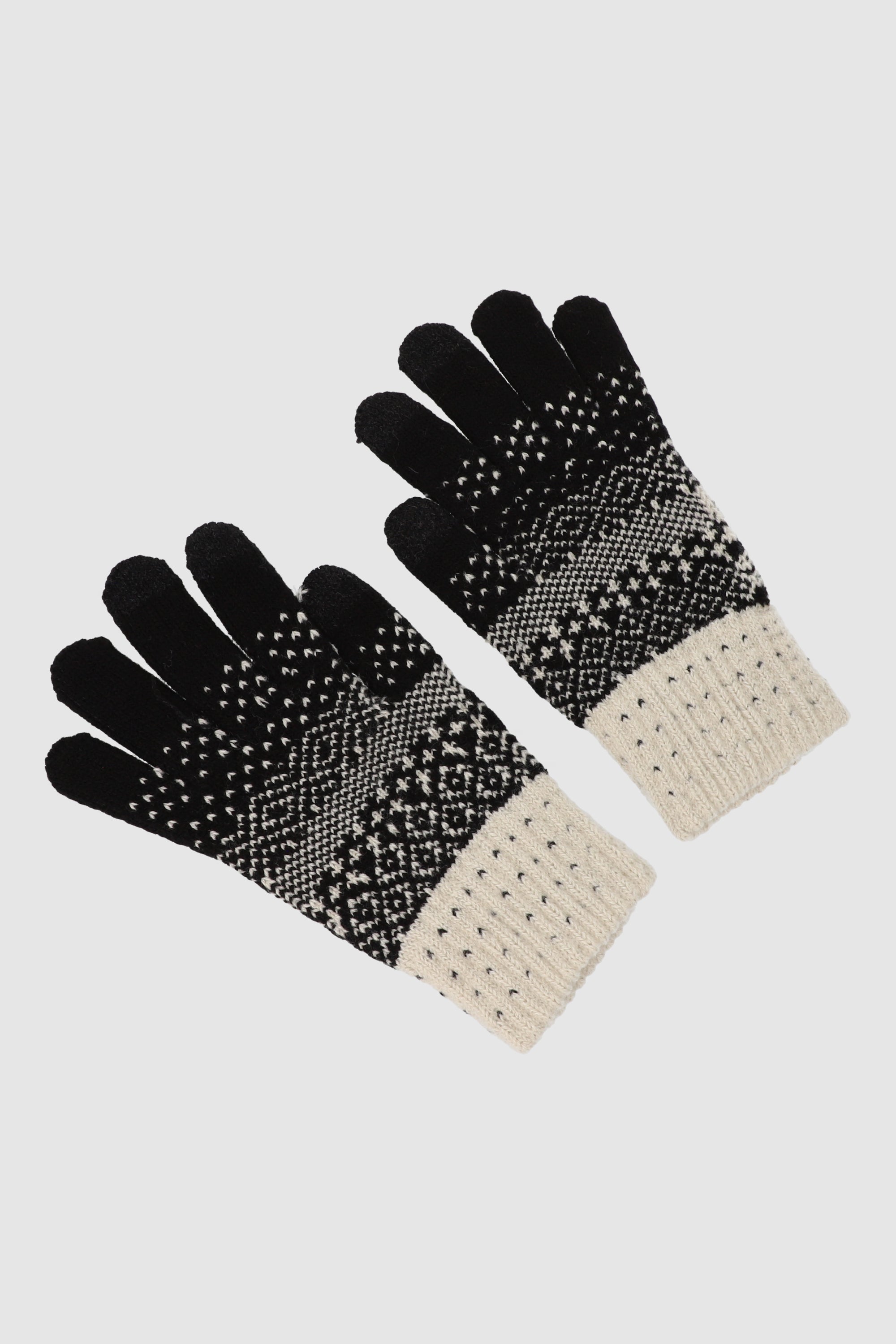 Mini flake gloves BLACK