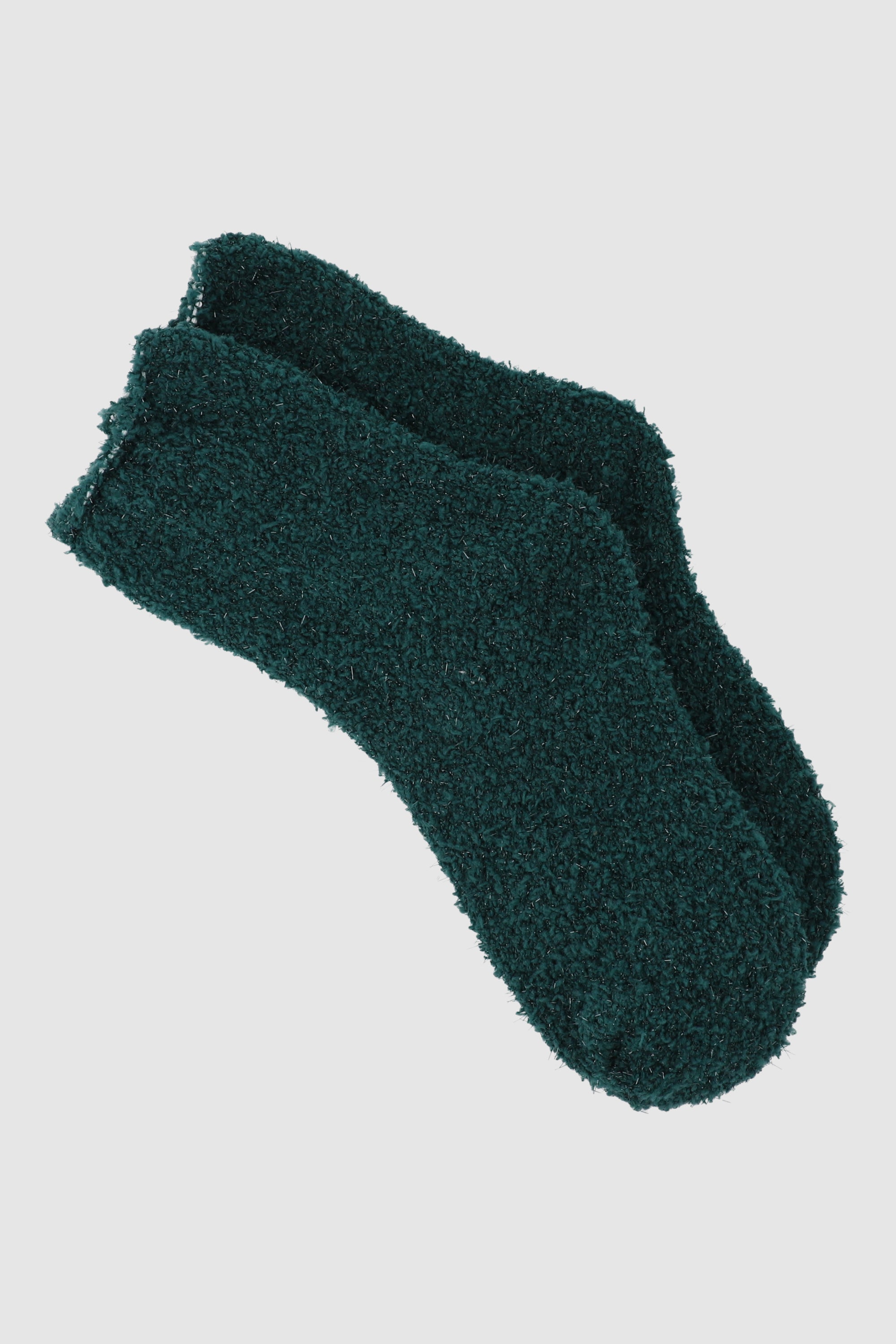 CALCETIN COZY LUREX VERDE