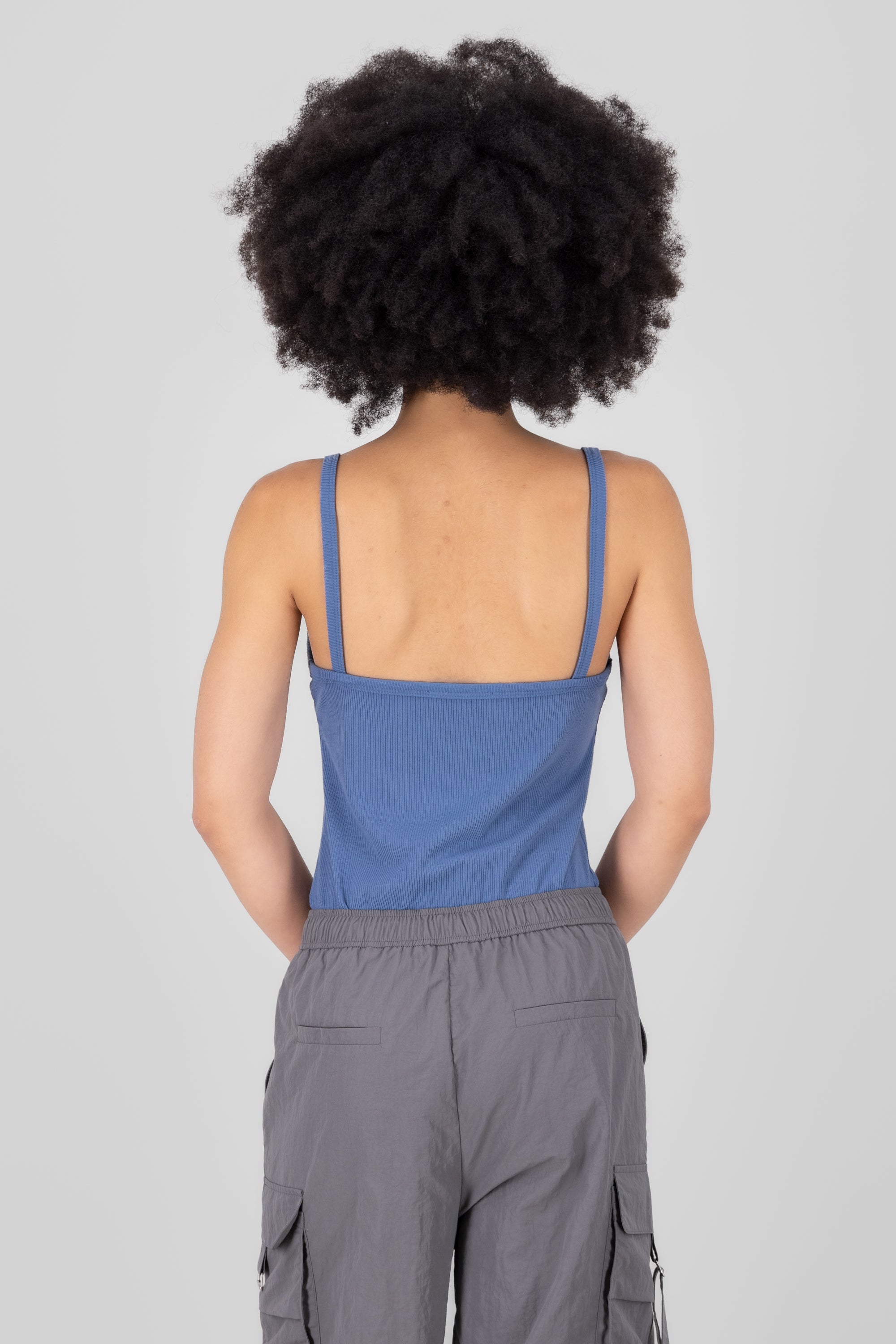 Bodysuit Rib Straps INDIGO