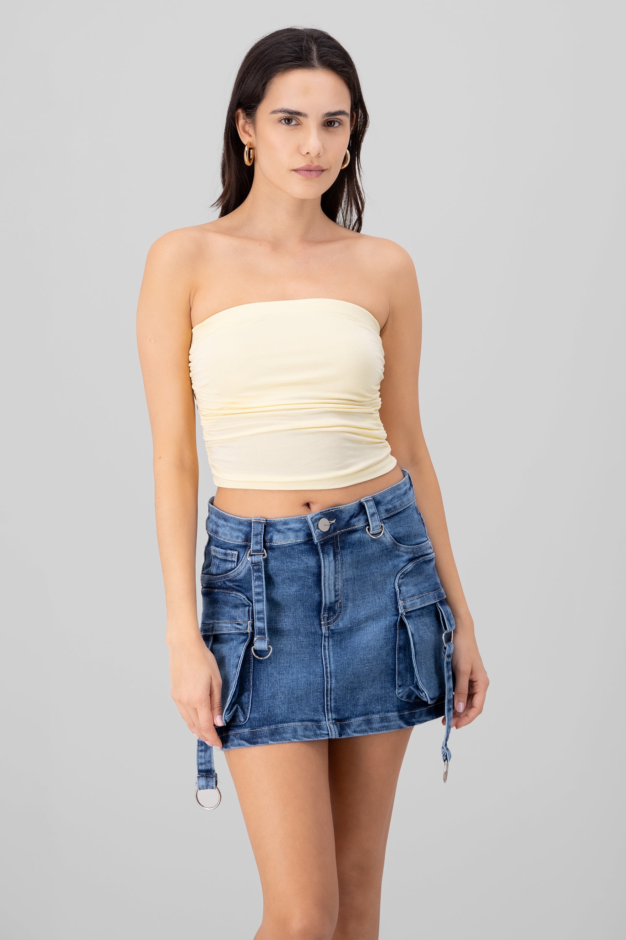 top crop frunces HUESO