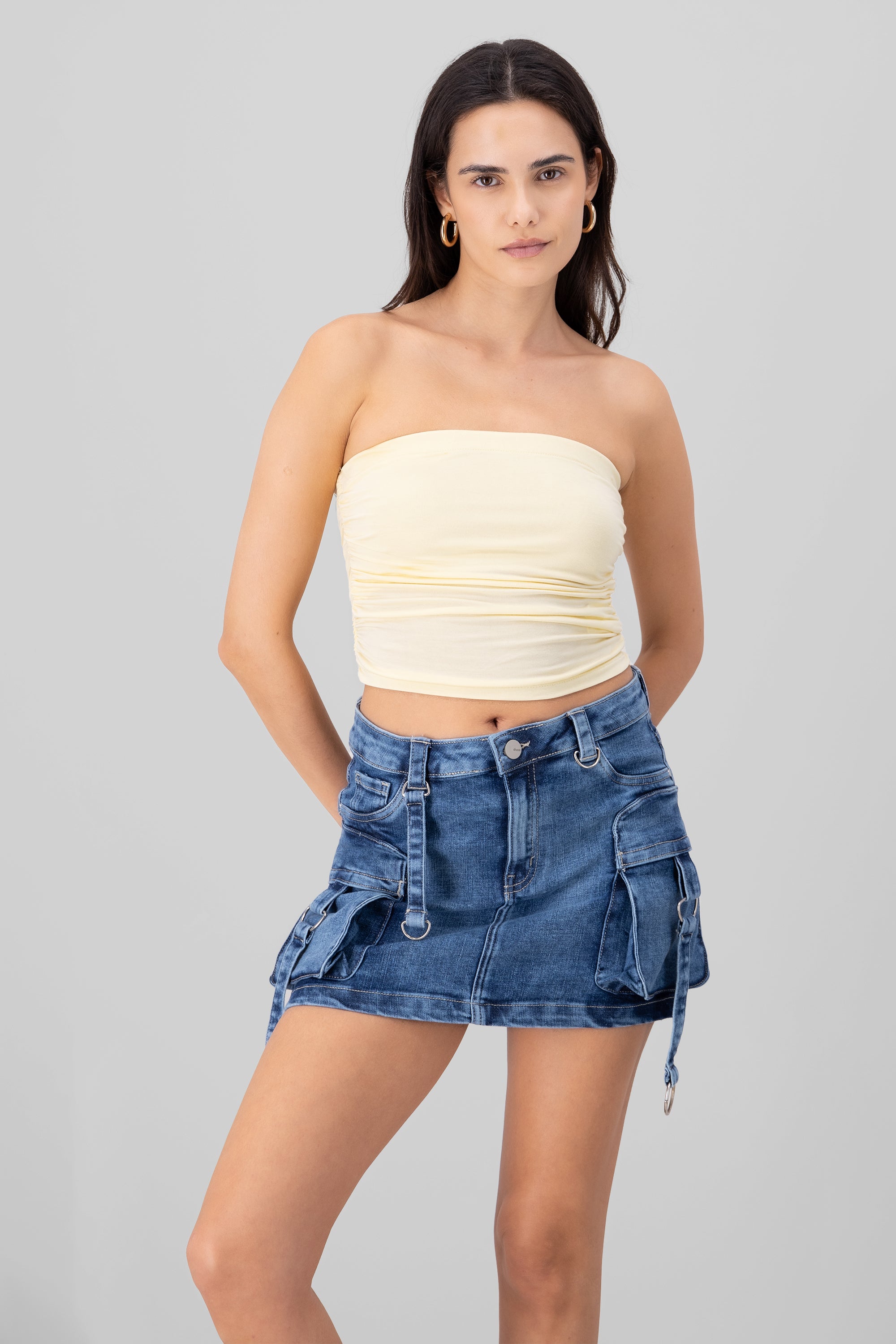 top crop frunces HUESO