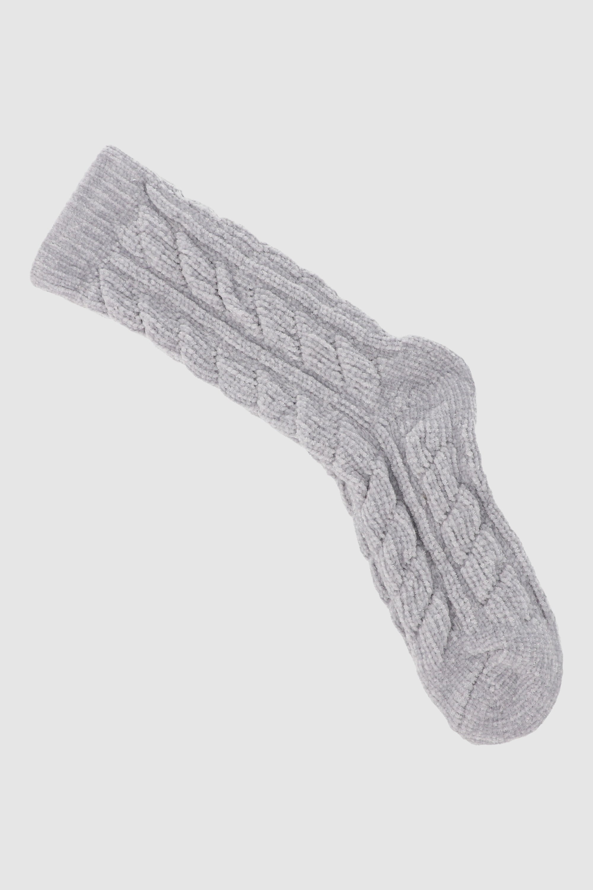 Braided sock GREY