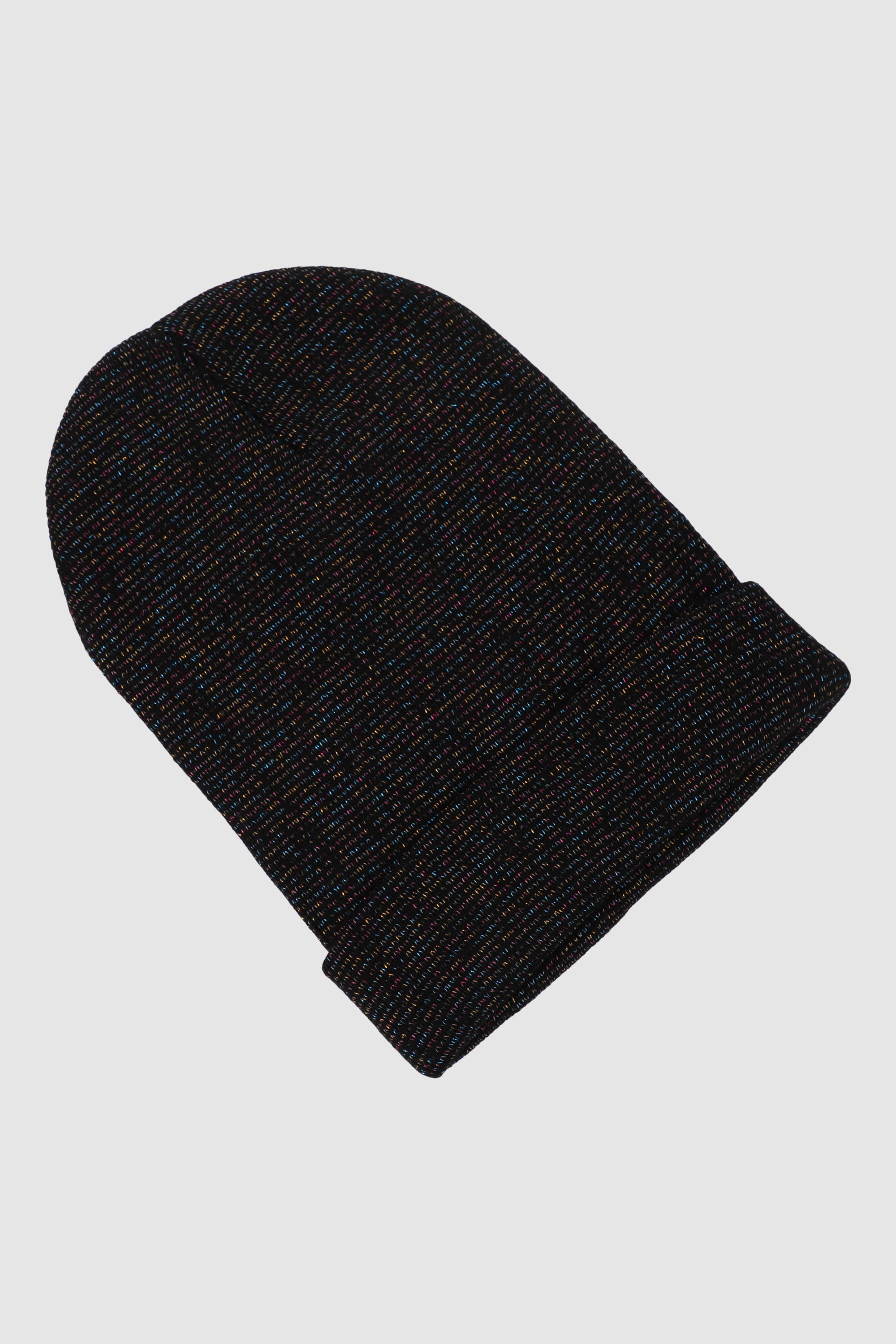 Simple fabric hat BLACK