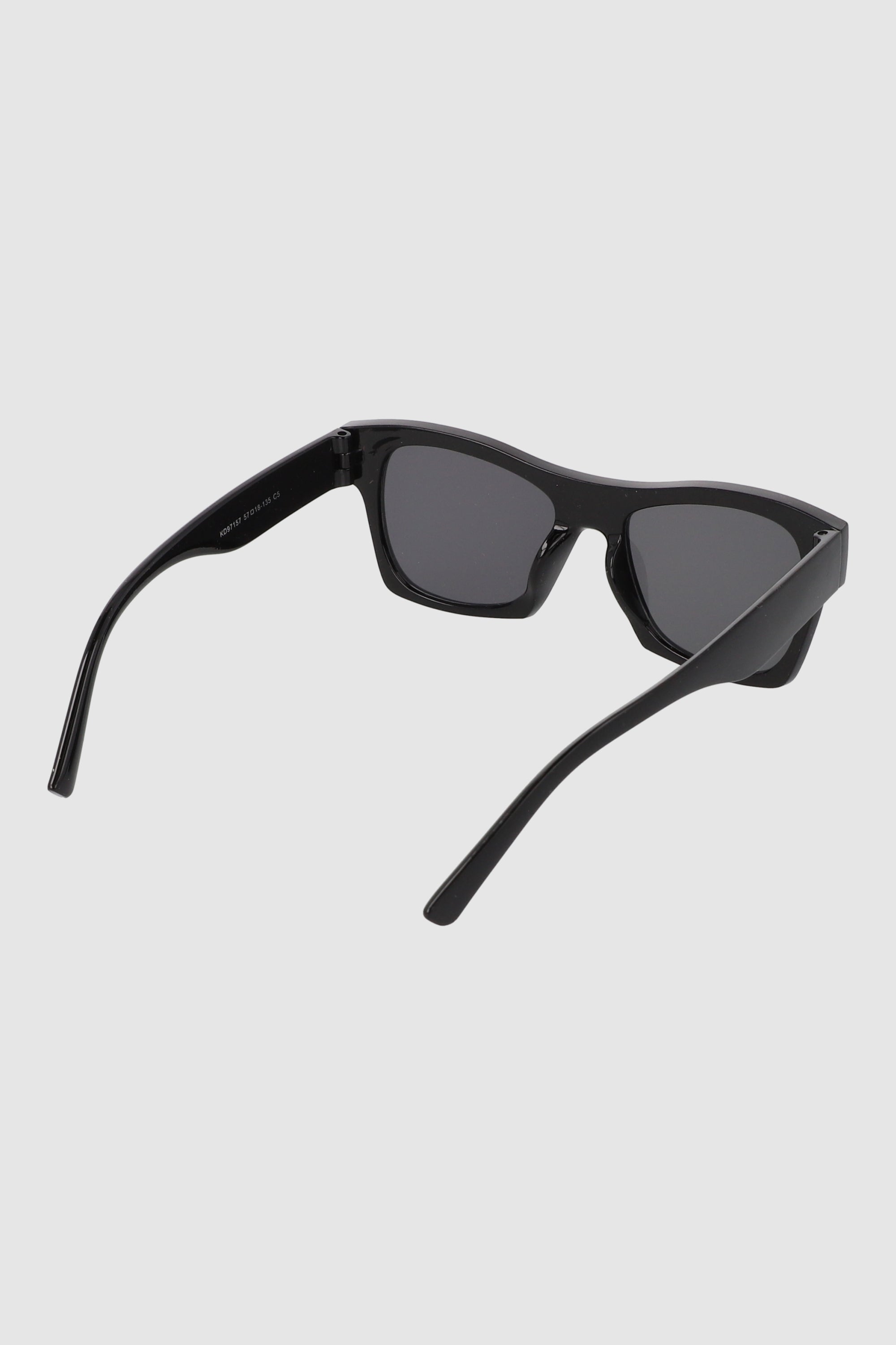 Simple square lenses BLACK