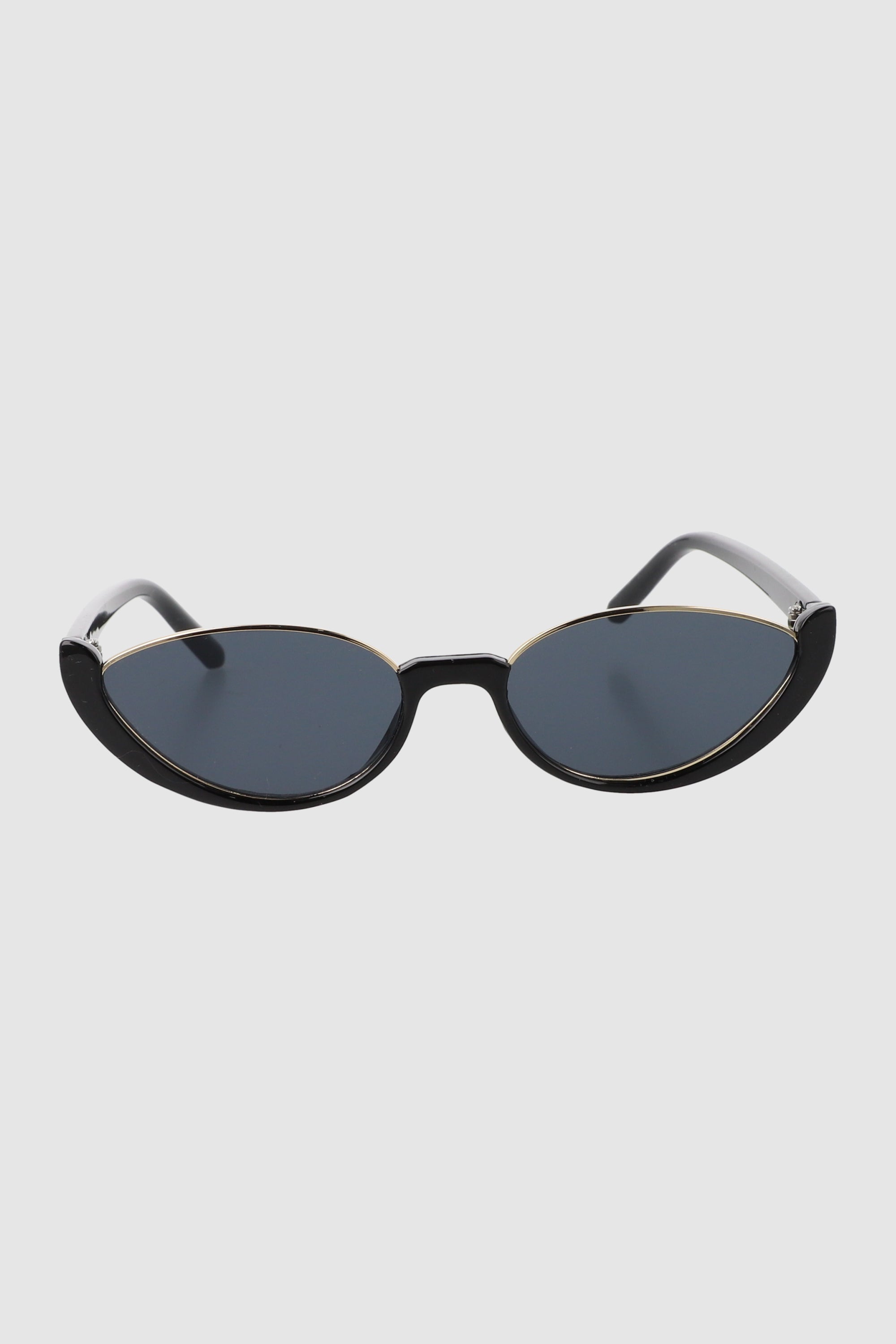 Lentes cateye retro NEGRO