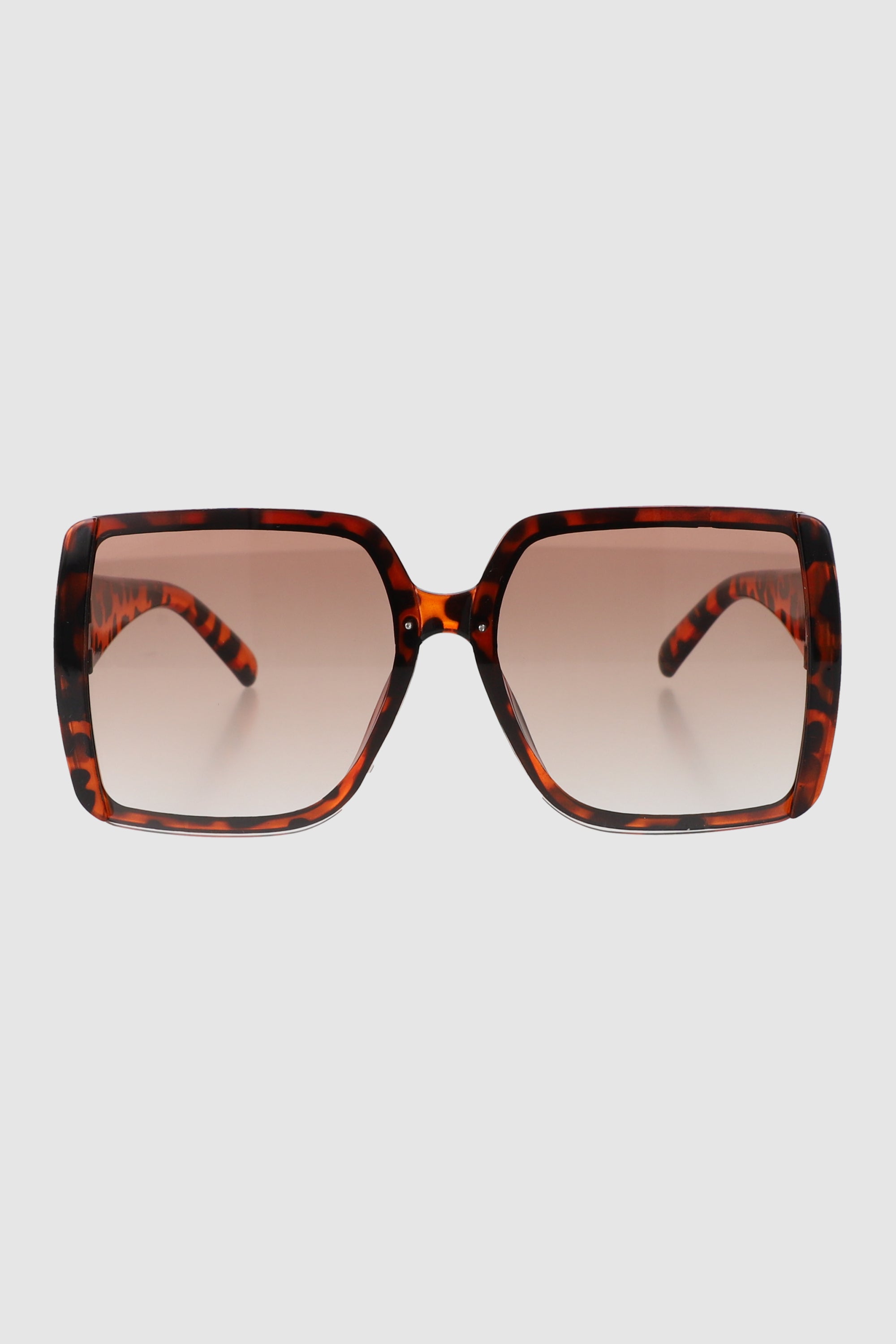 Cuado oversize lenses COFFEE