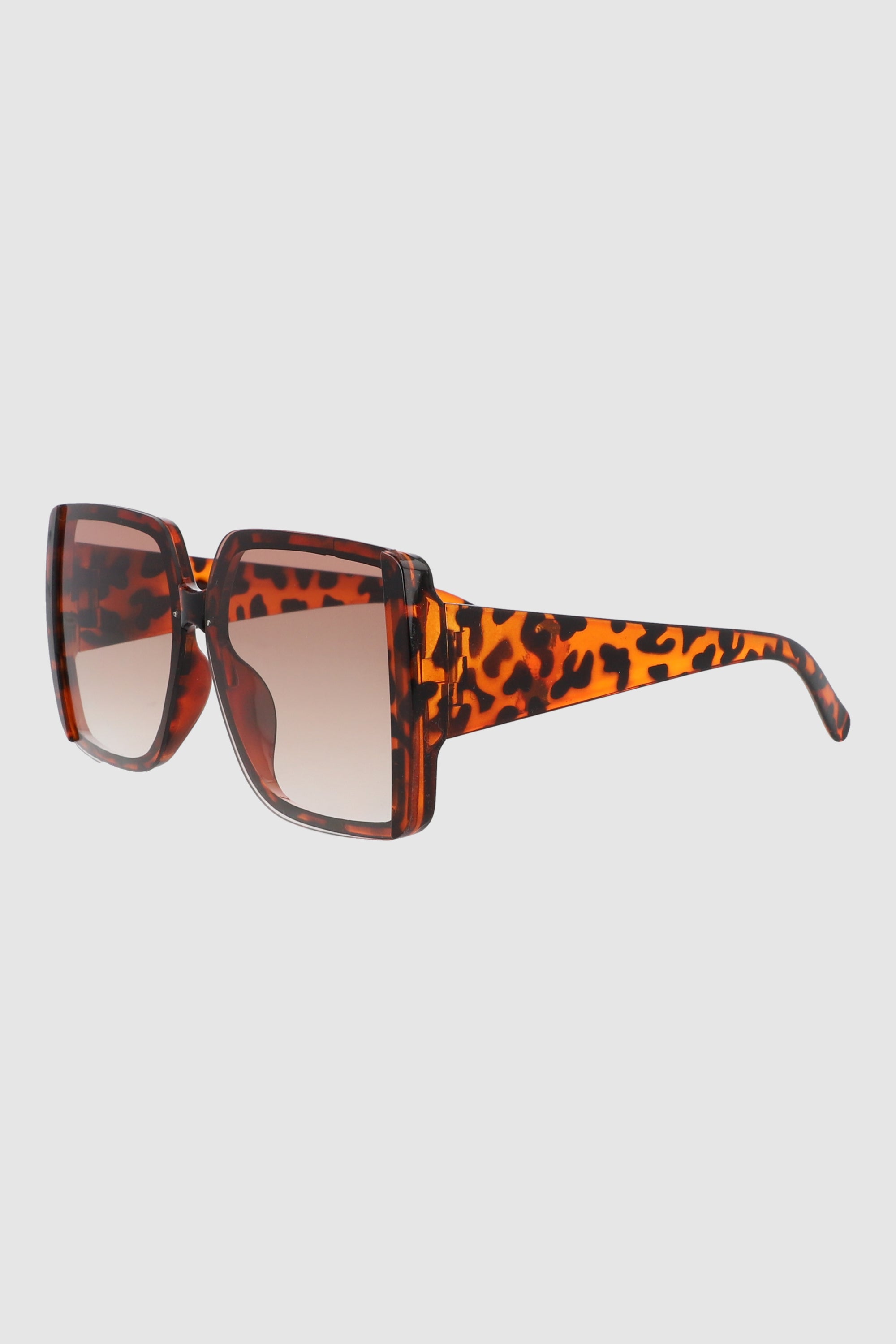 Cuado oversize lenses COFFEE