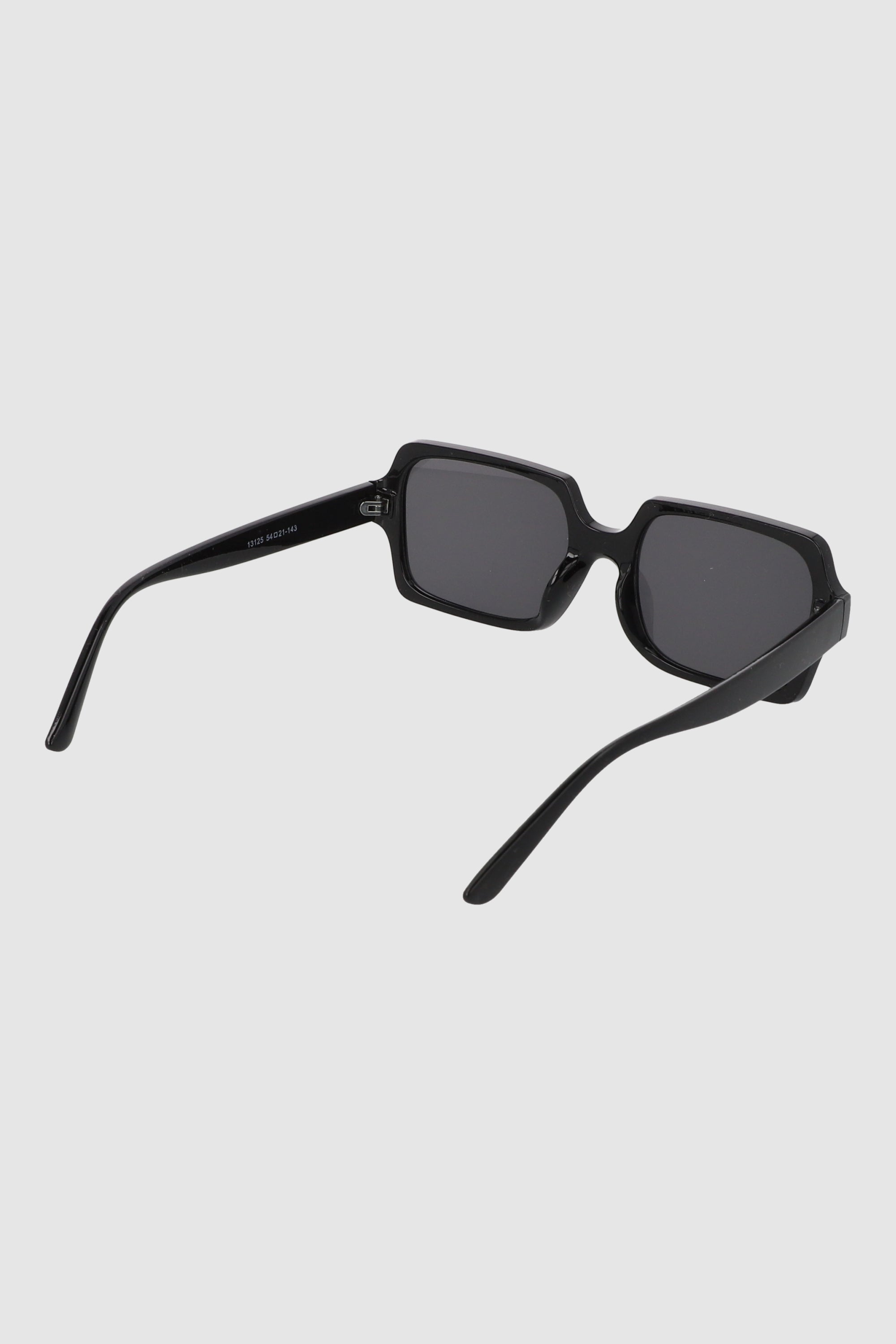 Lentes cuadro retro NEGRO