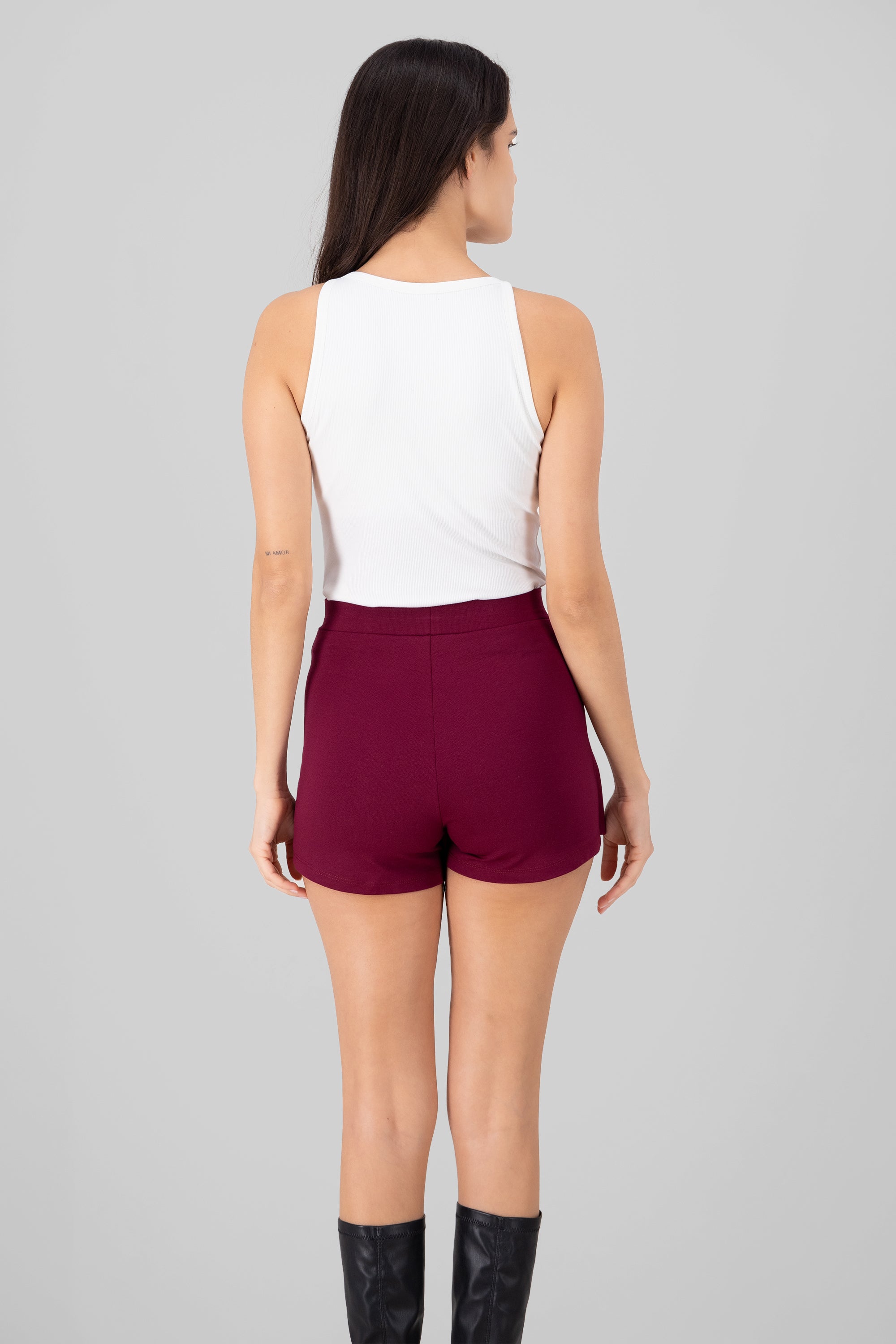 Top Rib with glasses WHITE