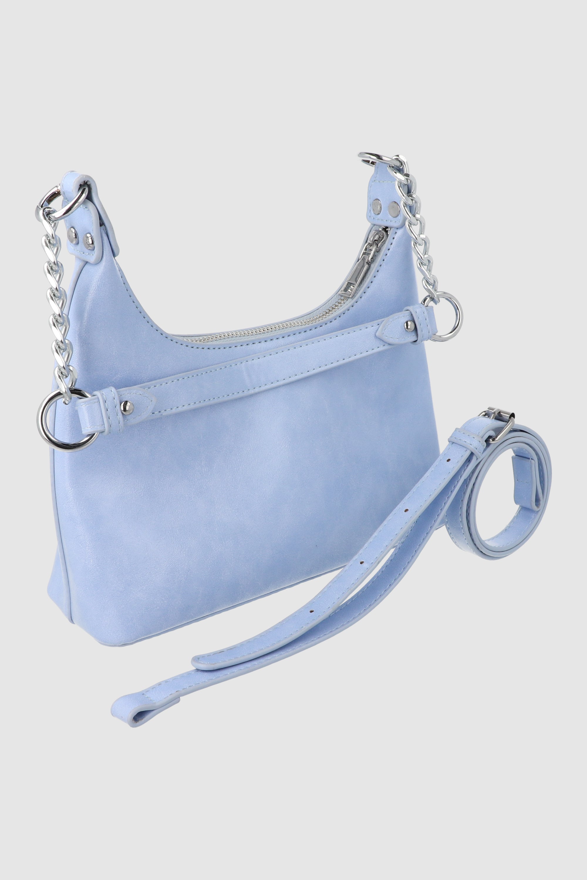 Structured tote bag BLUE