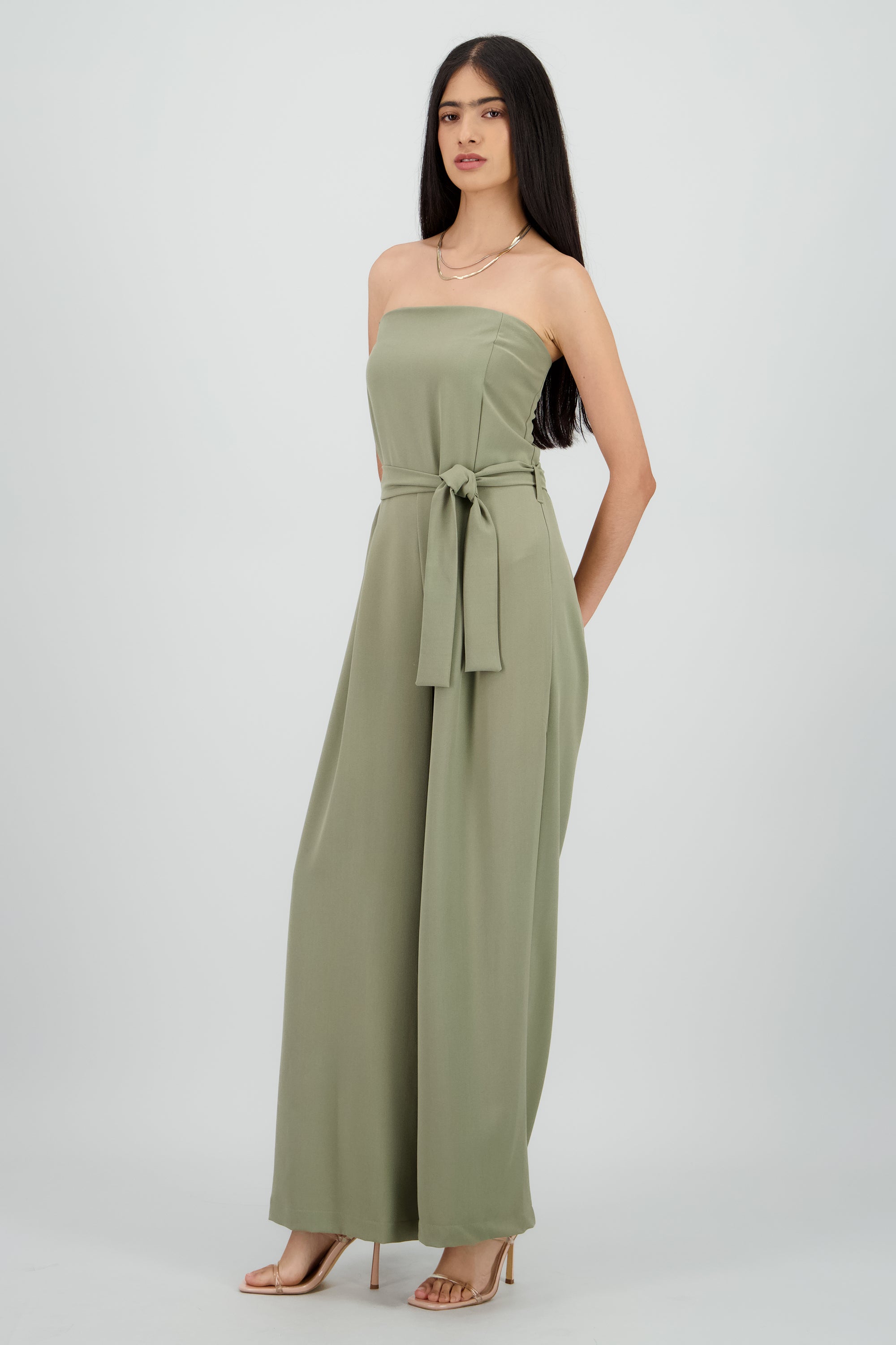 Jumpsuit strapless sastreado SAGE
