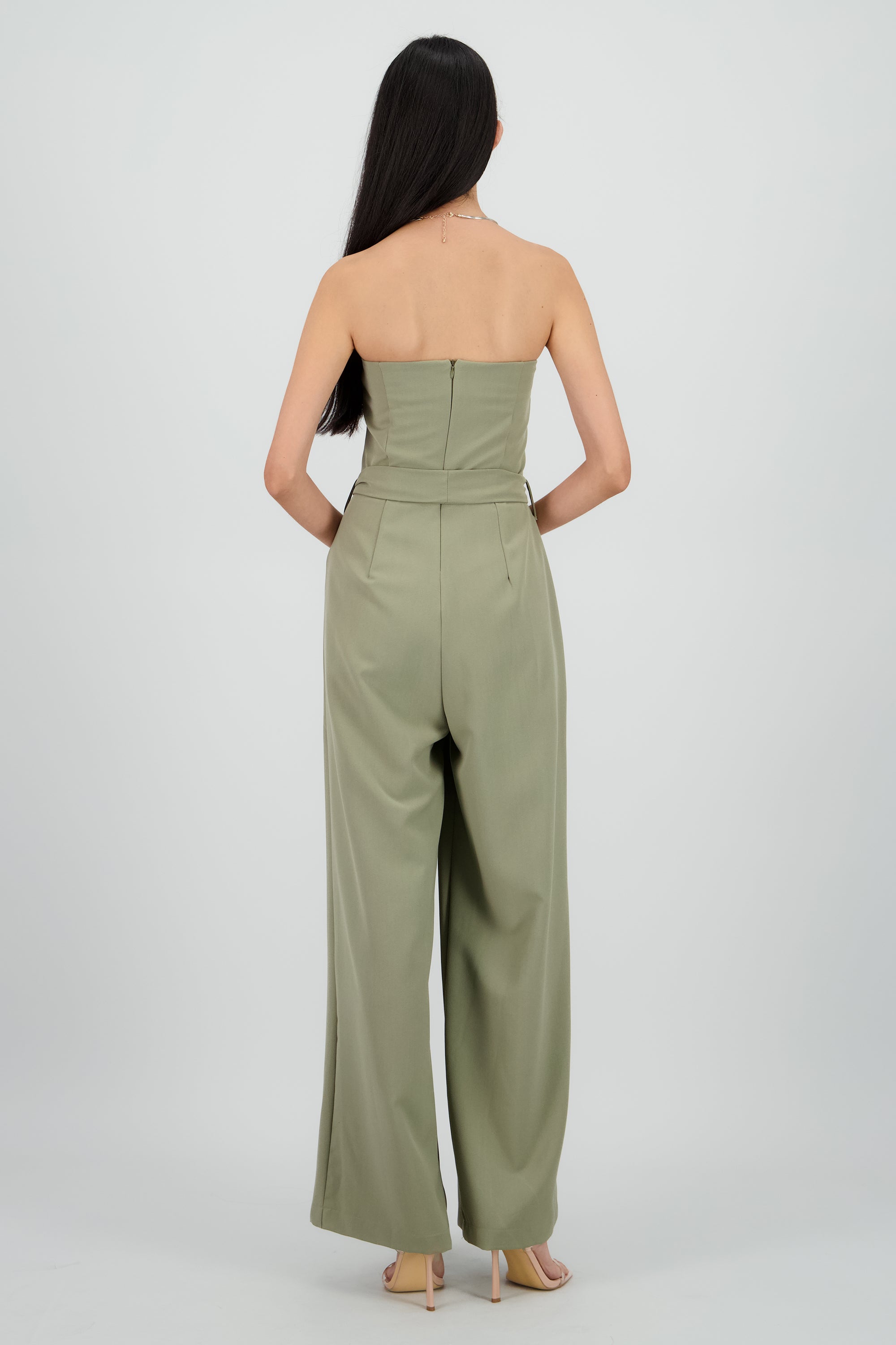 Jumpsuit strapless sastreado SAGE