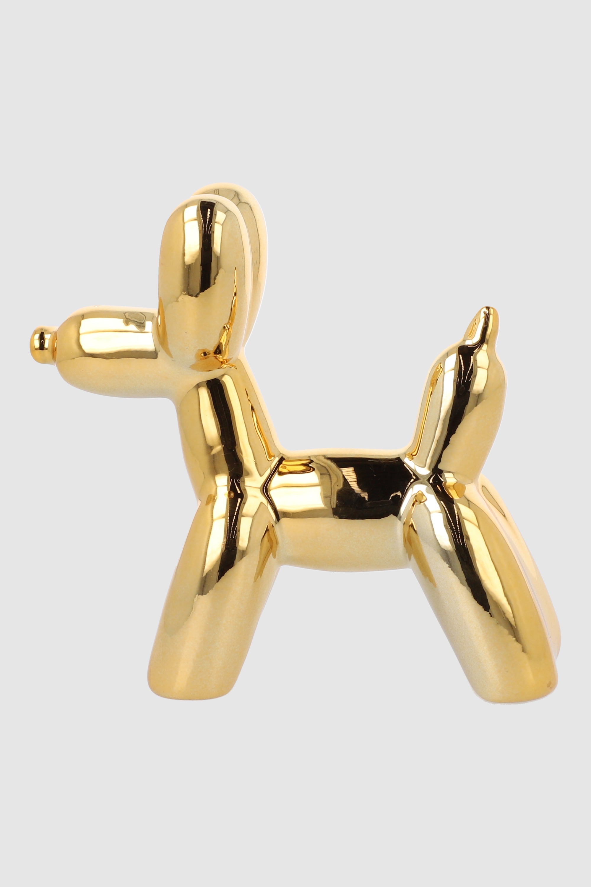 Decoración perrito globo mini ORO