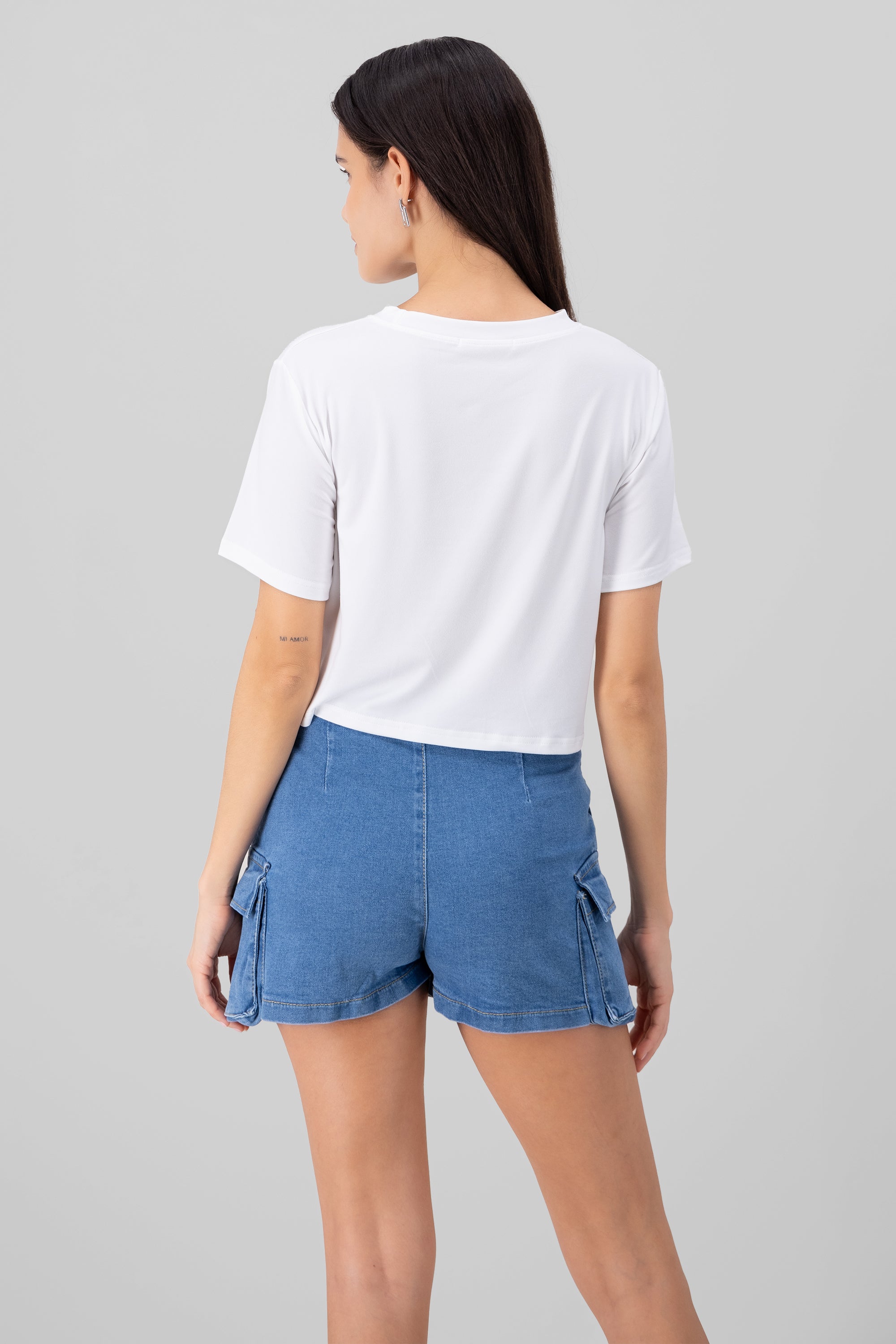 Playera hamptons BLANCO COMBO