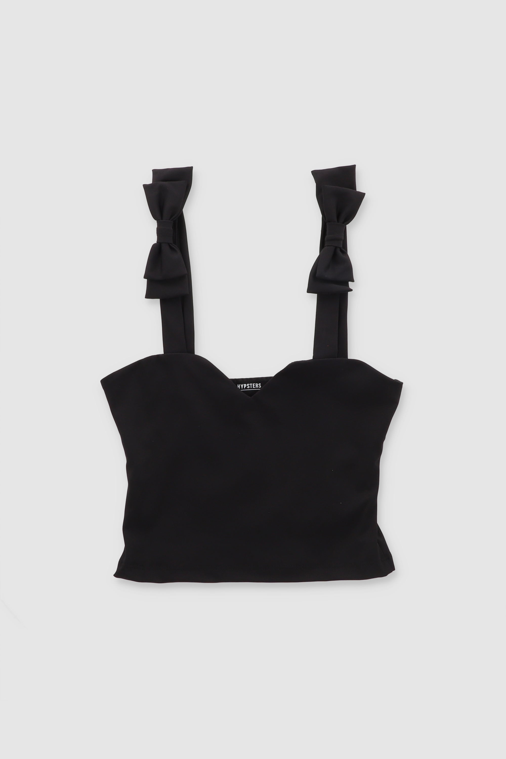 Top Moño Straps BLACK