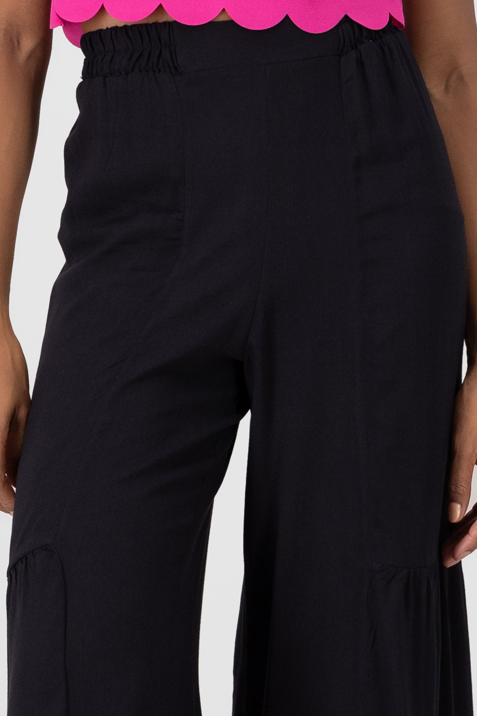 Olanes Detail Pants BLACK