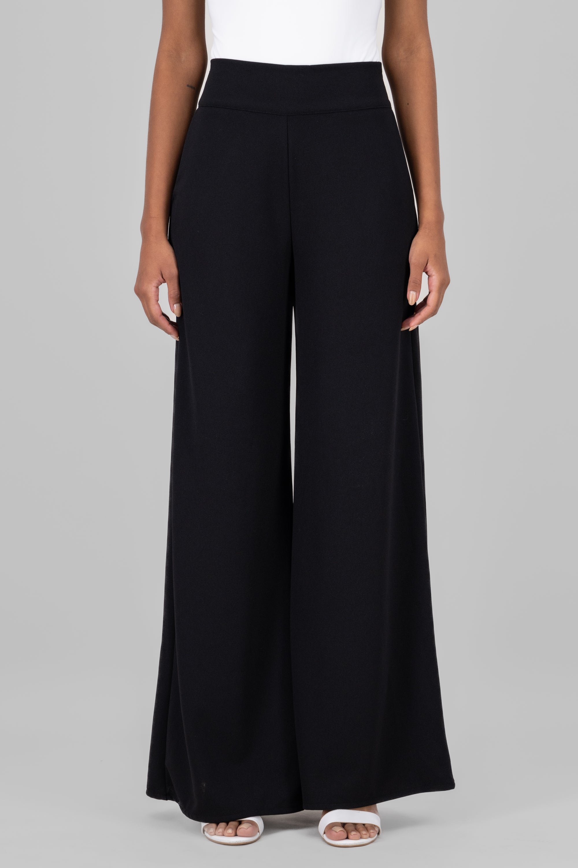 Smooth pants closure BLACK