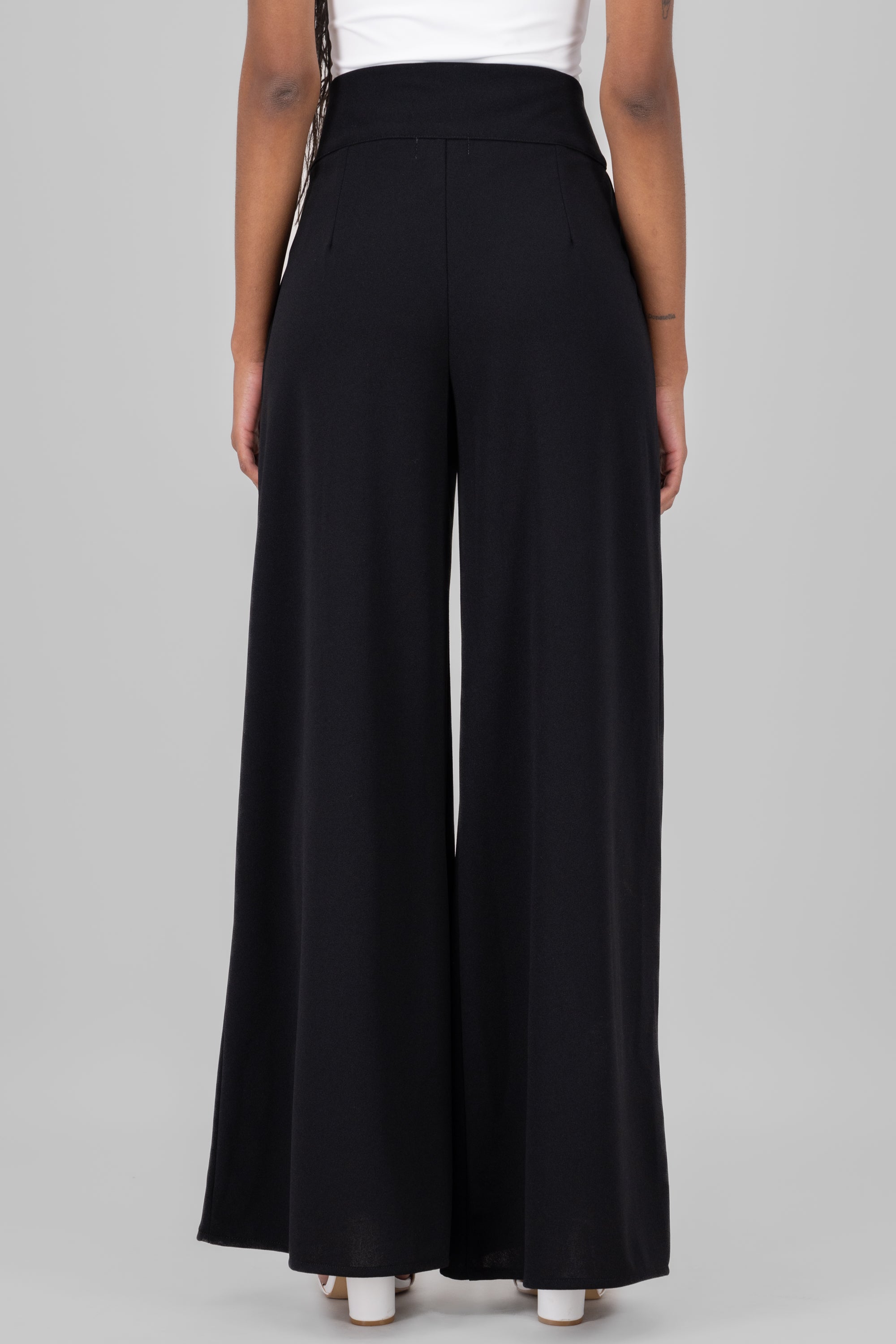 Smooth pants closure BLACK