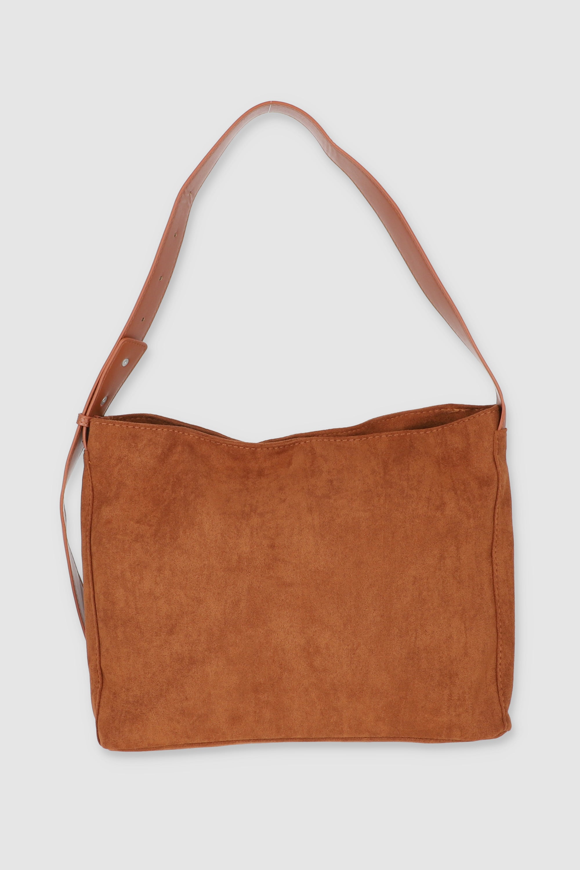 Bolsa tote grande gamucina CAFE