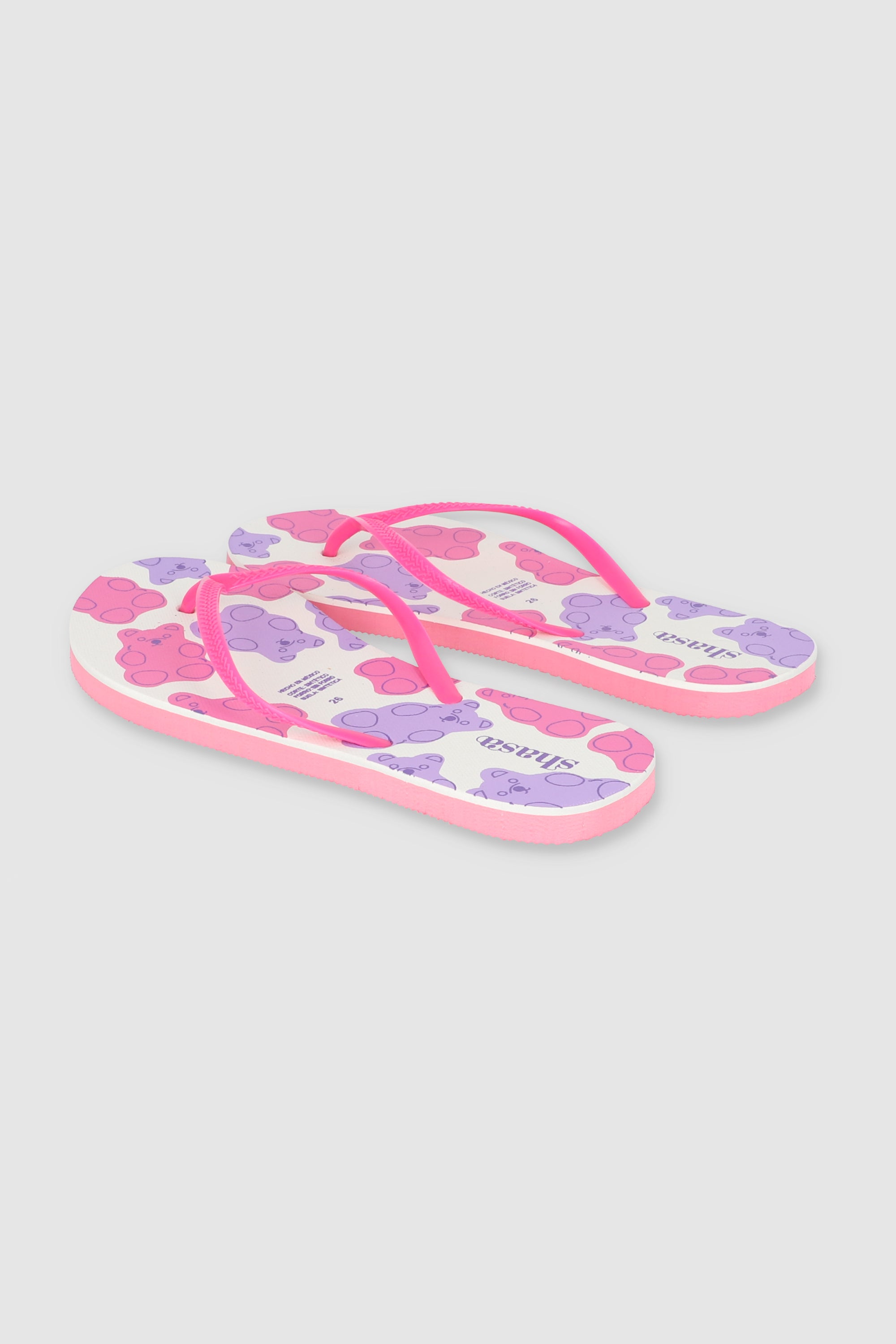 FLIP FLOP OSO GOMITAS ROSA