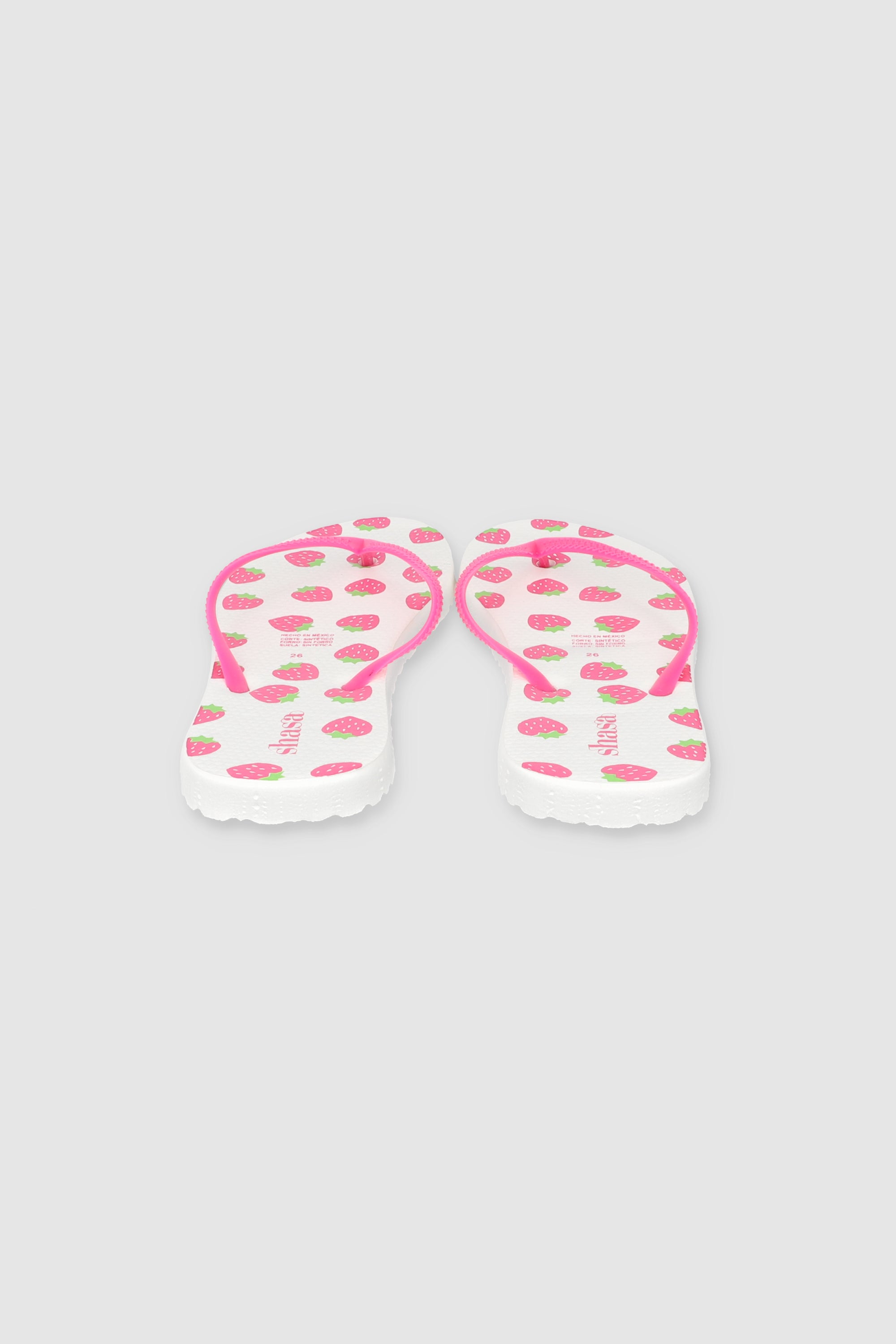 FLIP FLOP FRESAS ROSA