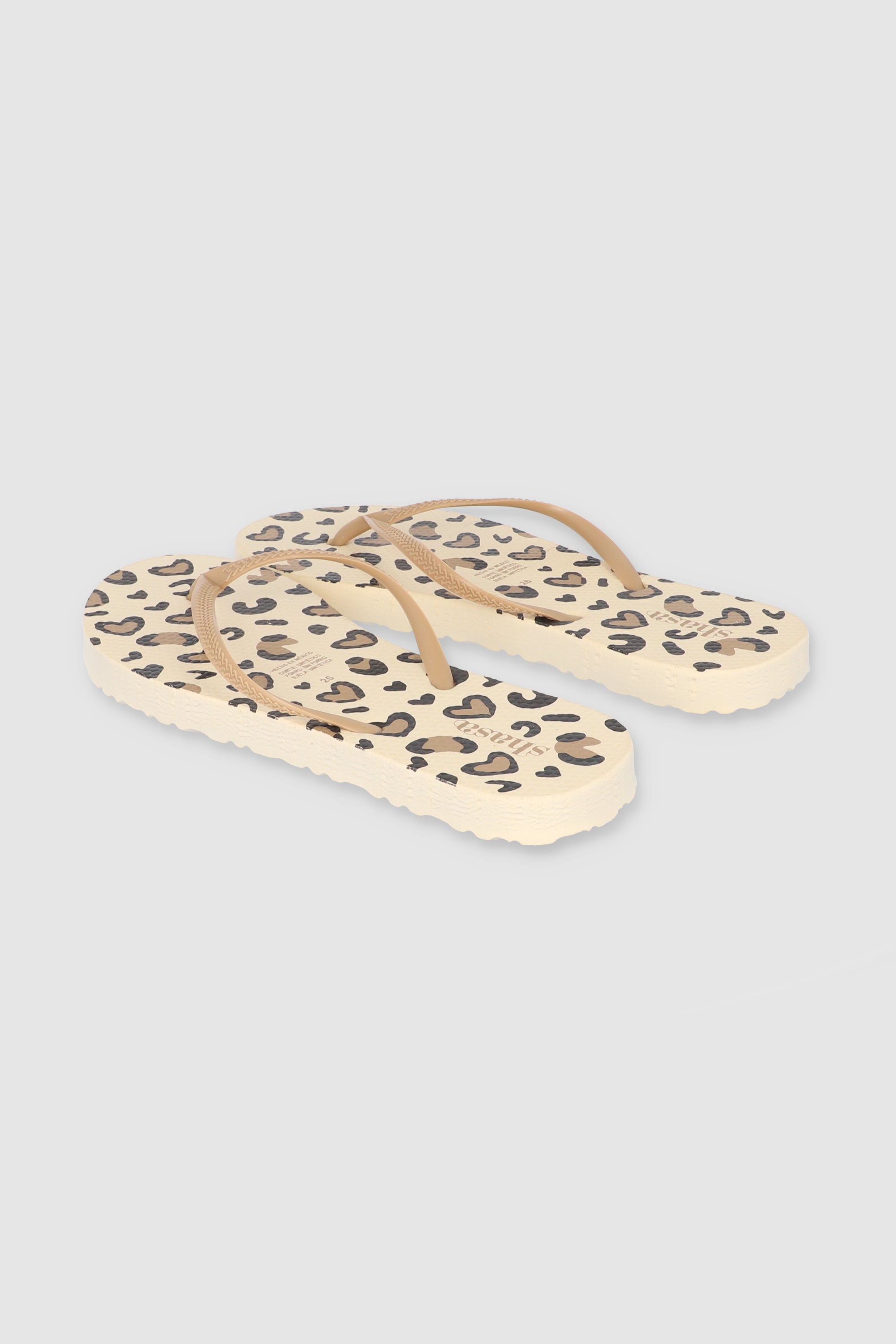 FLIP FLOP ANIMAL PRINT CAFE