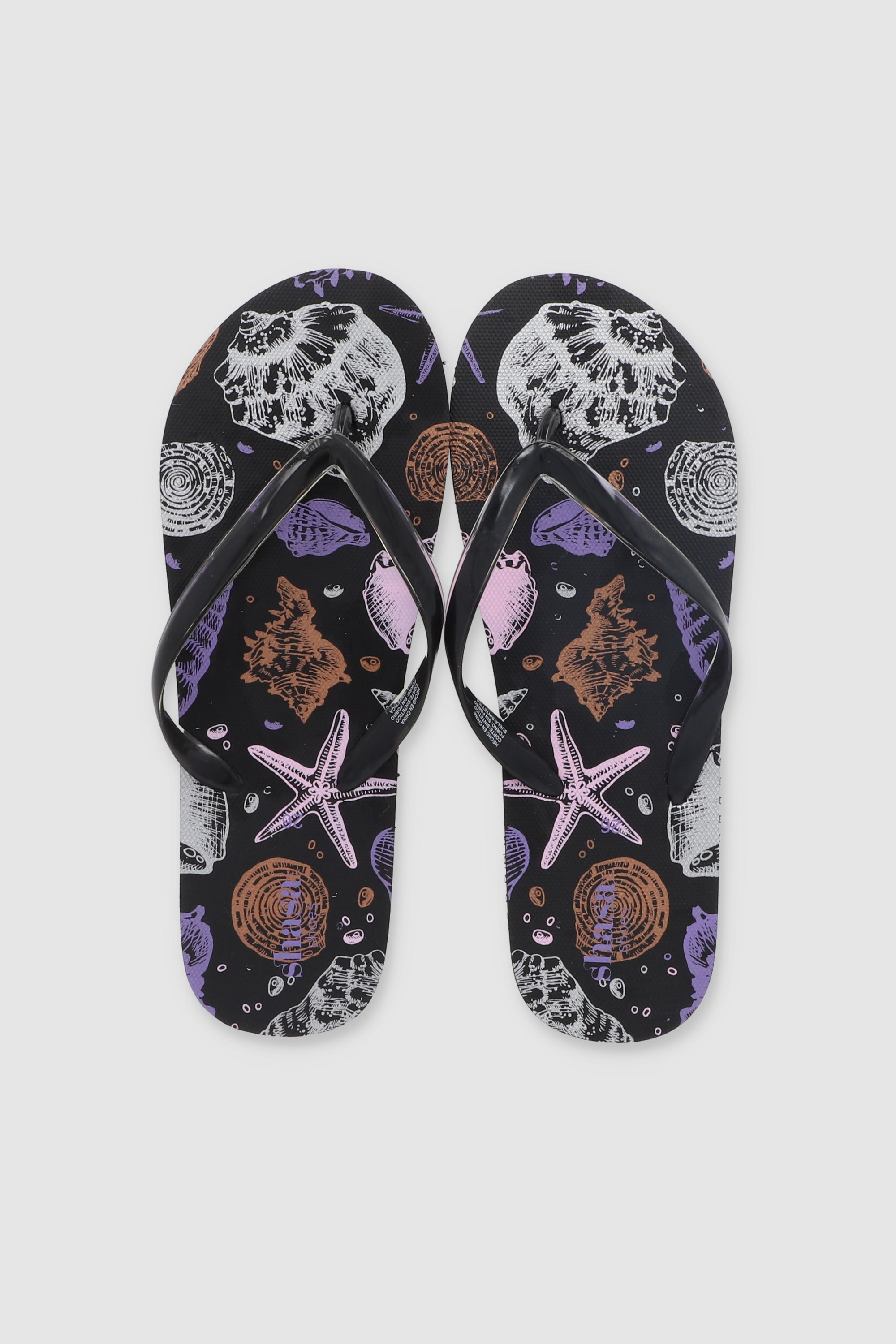 Flip Flops Animal Print COFFEE