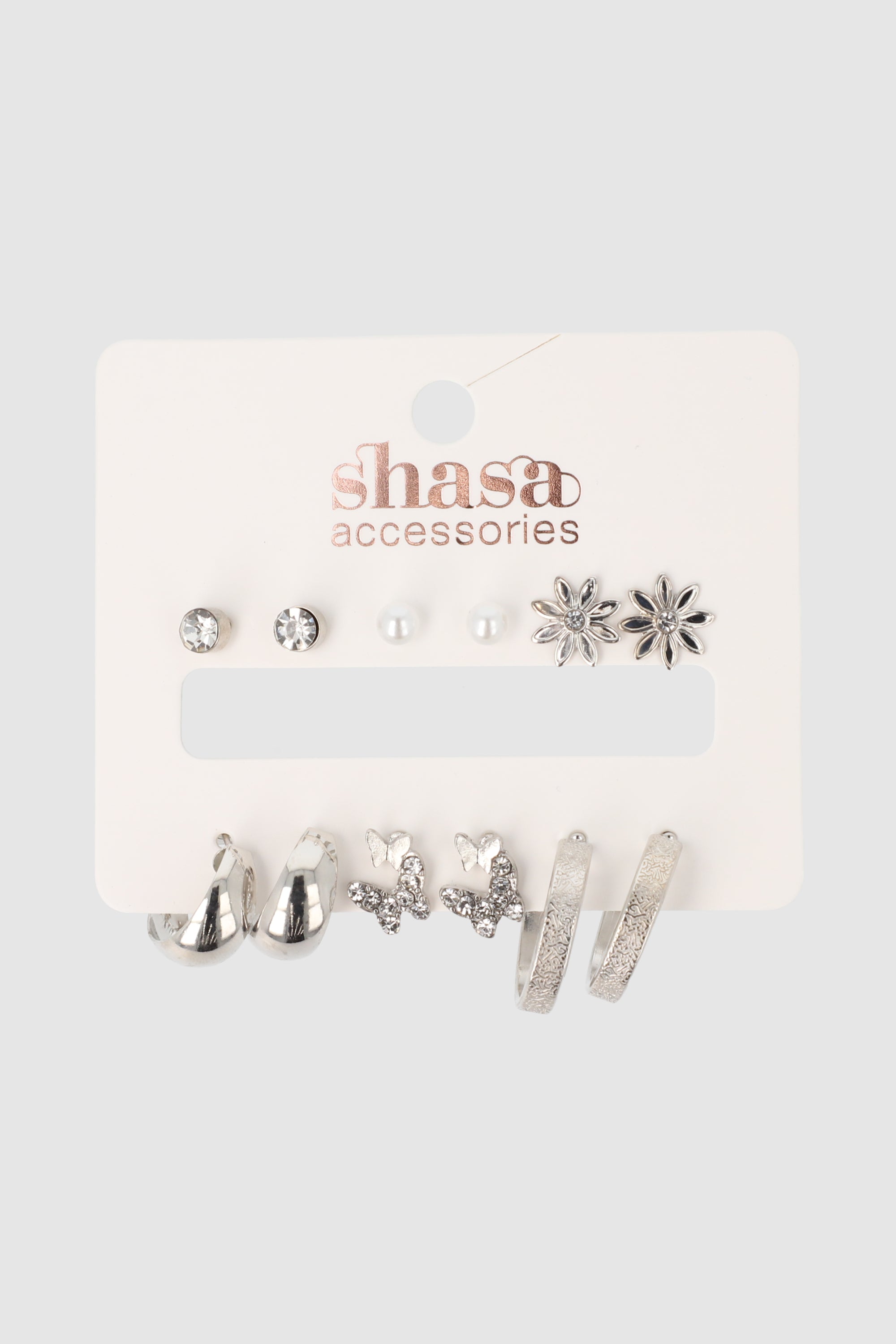 6 PR ARETES FIGURA ARRACADAS PLATA