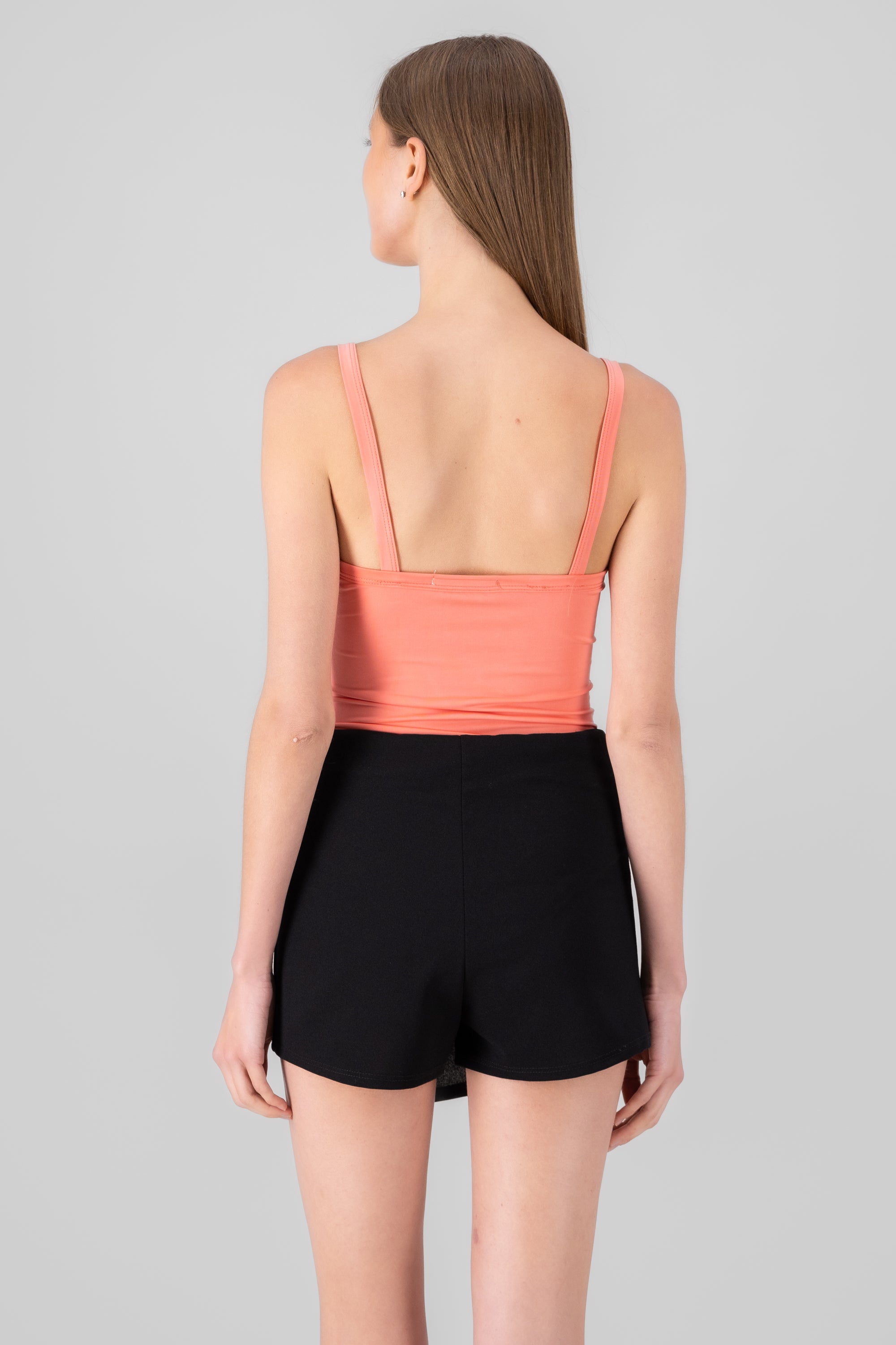 Bodysuit smooth straps CORAL