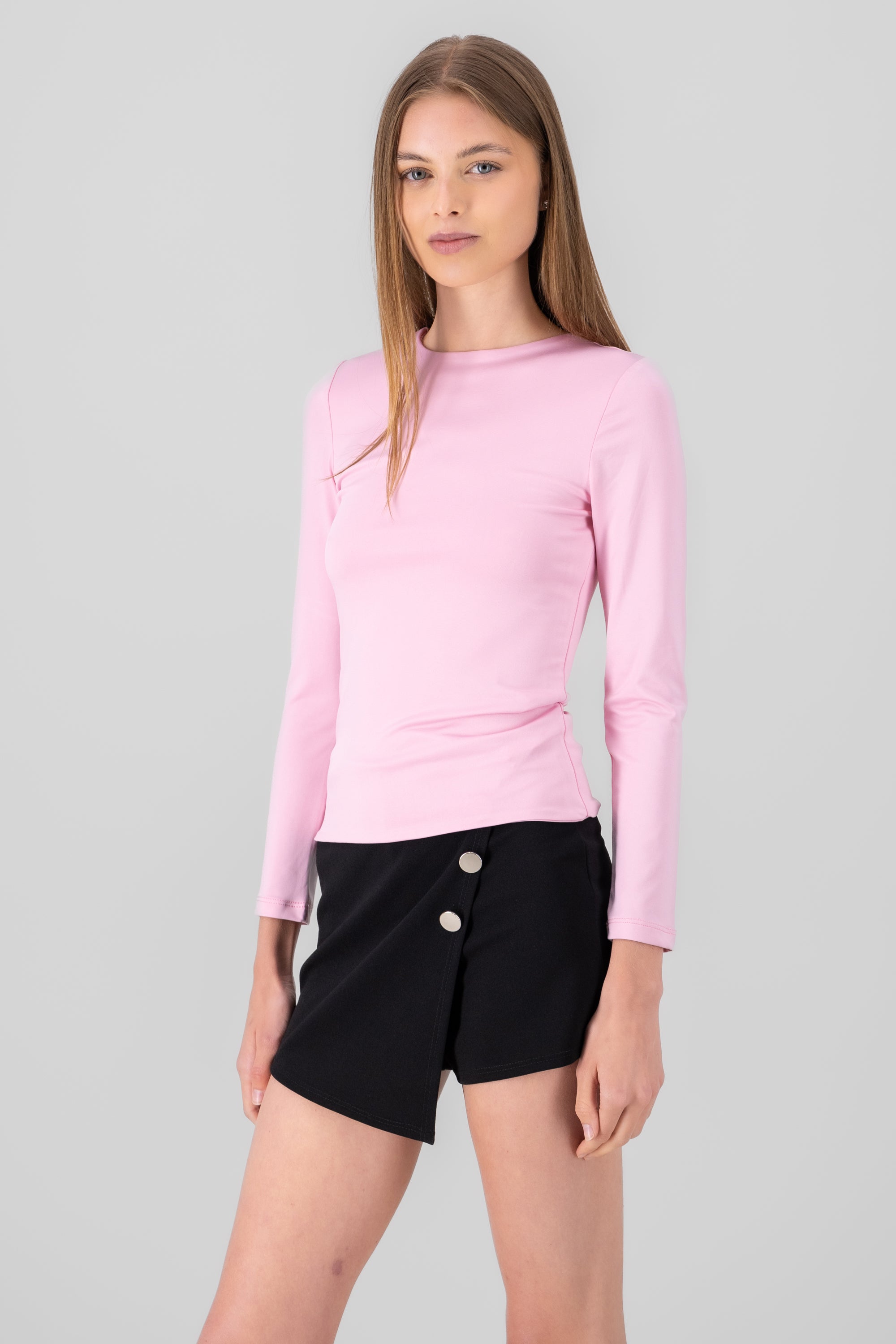 Top doble manga larga ROSA