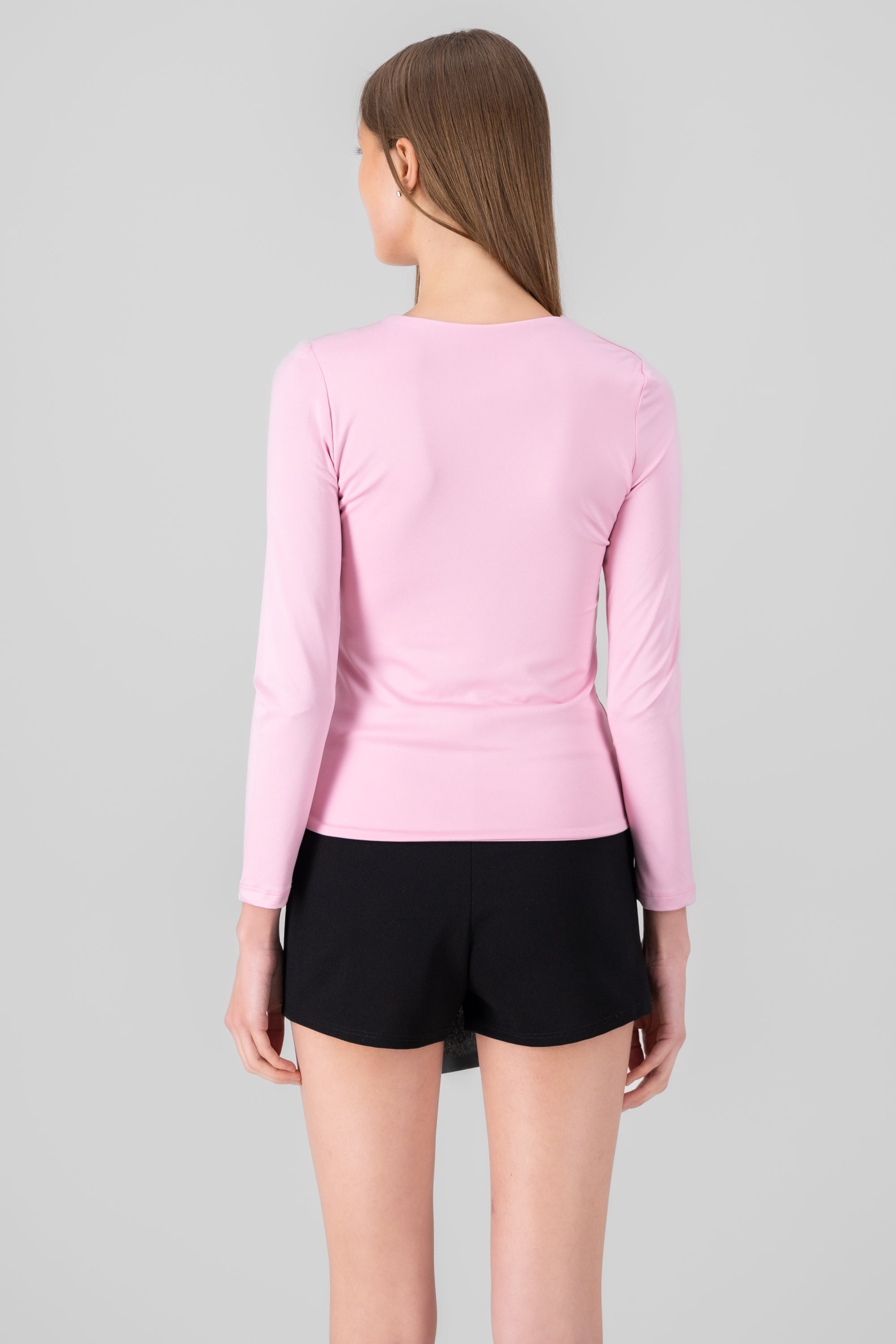 Top doble manga larga ROSA