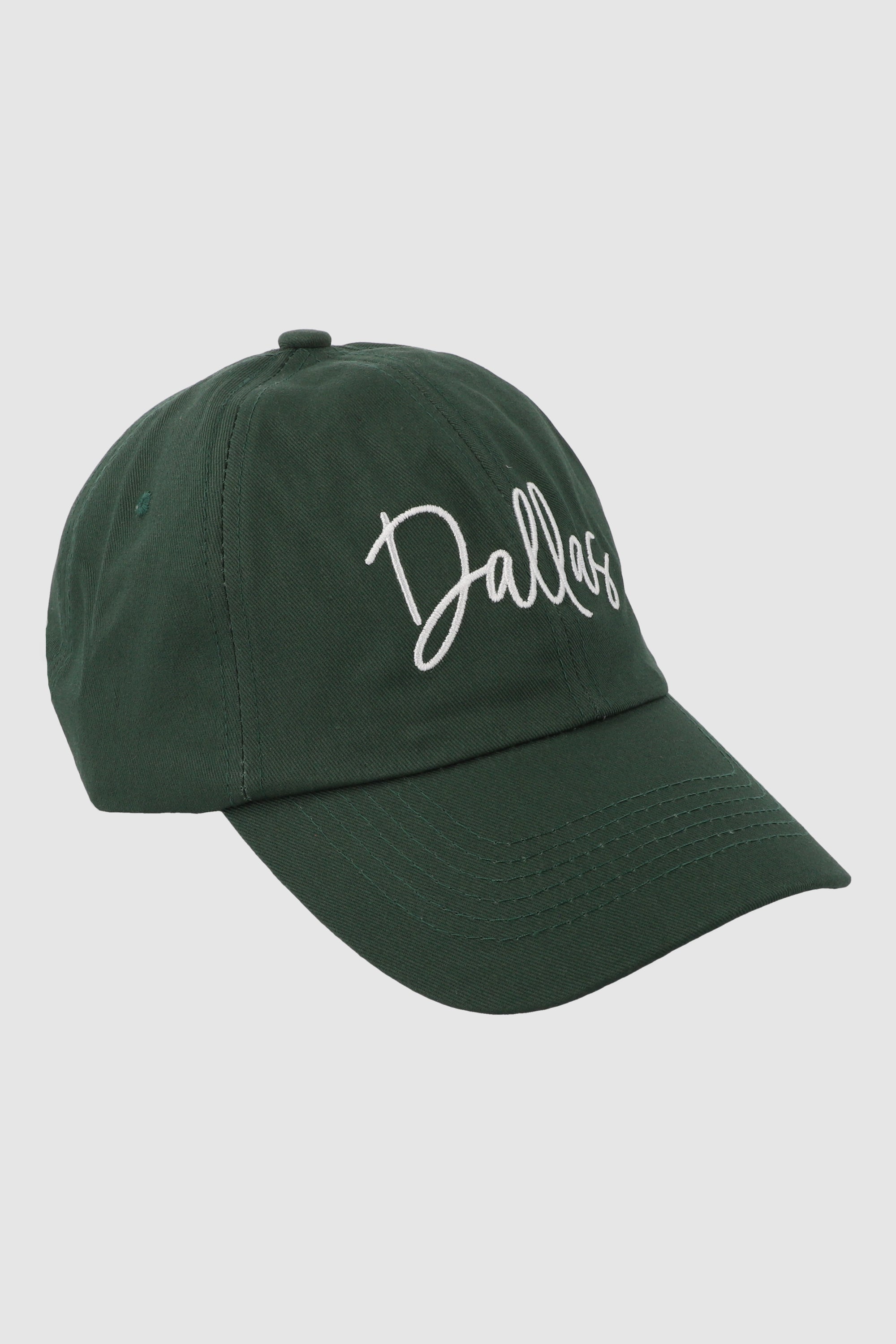 Gorra dallas cursiva VERDE