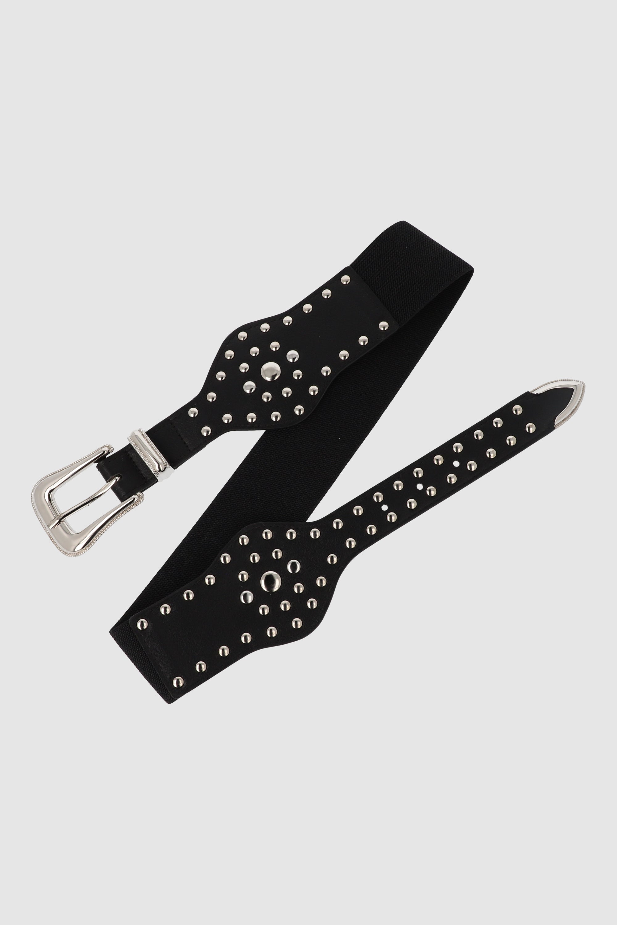 Cinturo estilo boho studs NEGRO