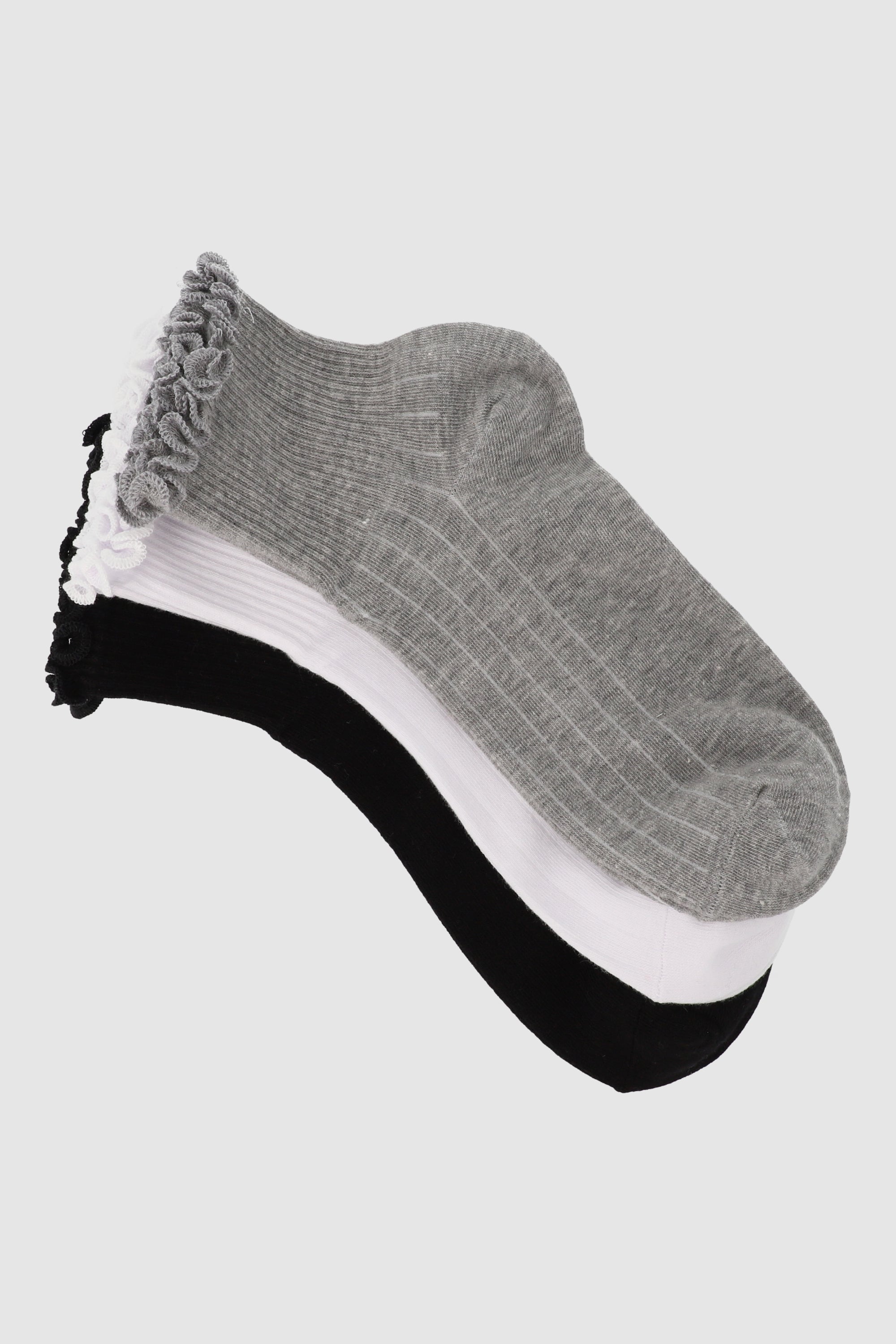 3pack Olanes socks White Combo