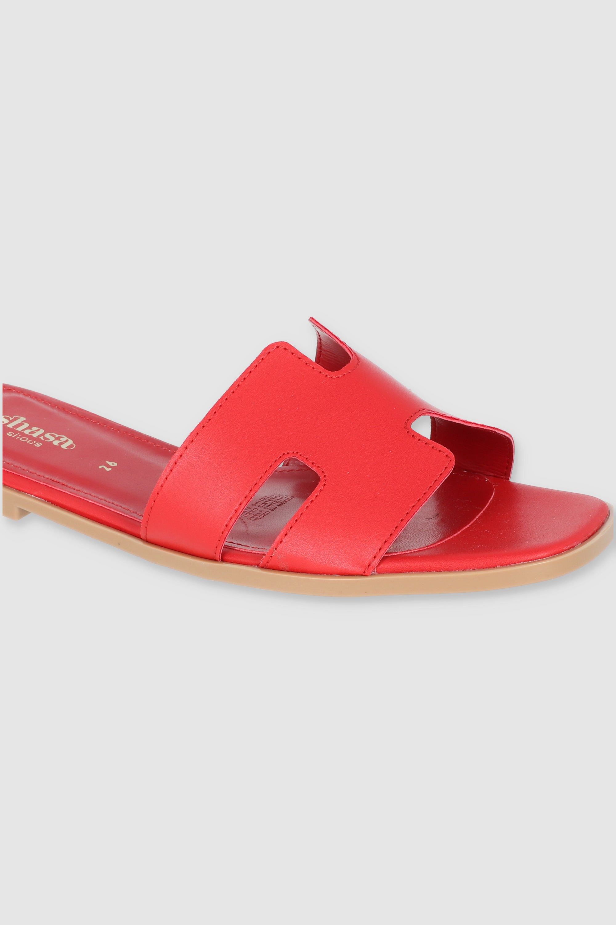 SANDALIA GRECA H ROJO